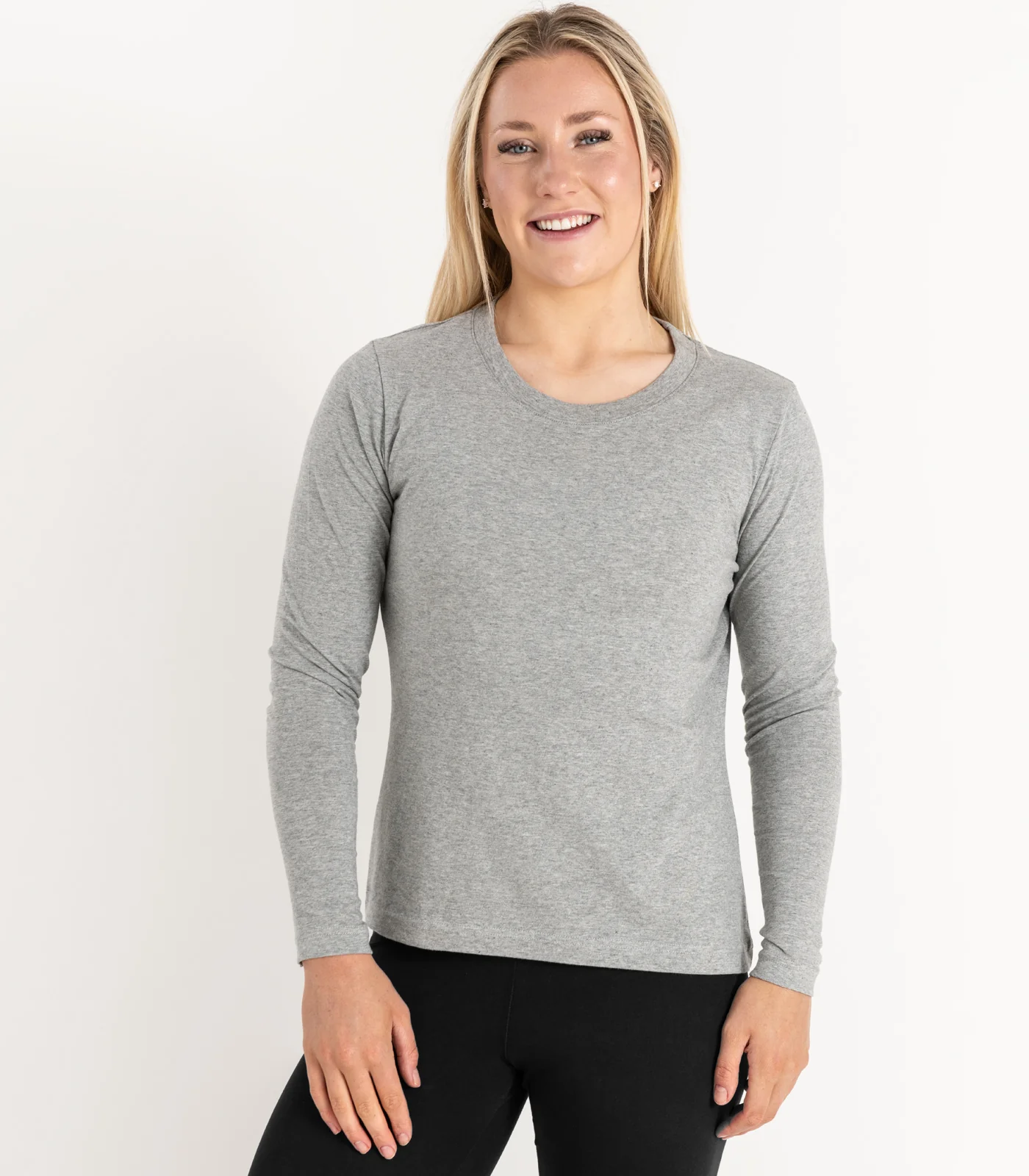 Organic Cotton Basic Long Sleeve Top - Image 16