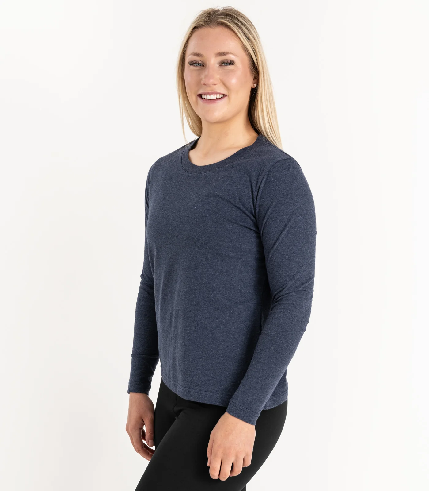 Organic Cotton Basic Long Sleeve Top - Image 7