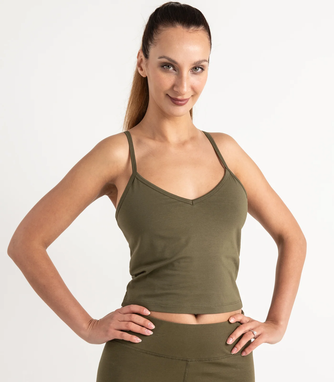 Organic Cotton Cropped Bra Top - Image 21