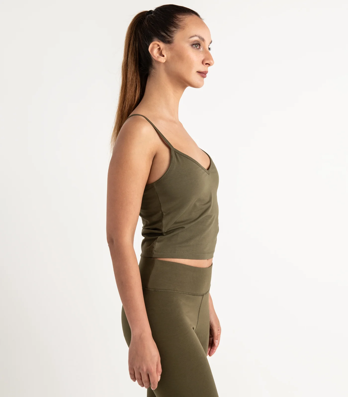 Organic Cotton Cropped Bra Top - Image 25