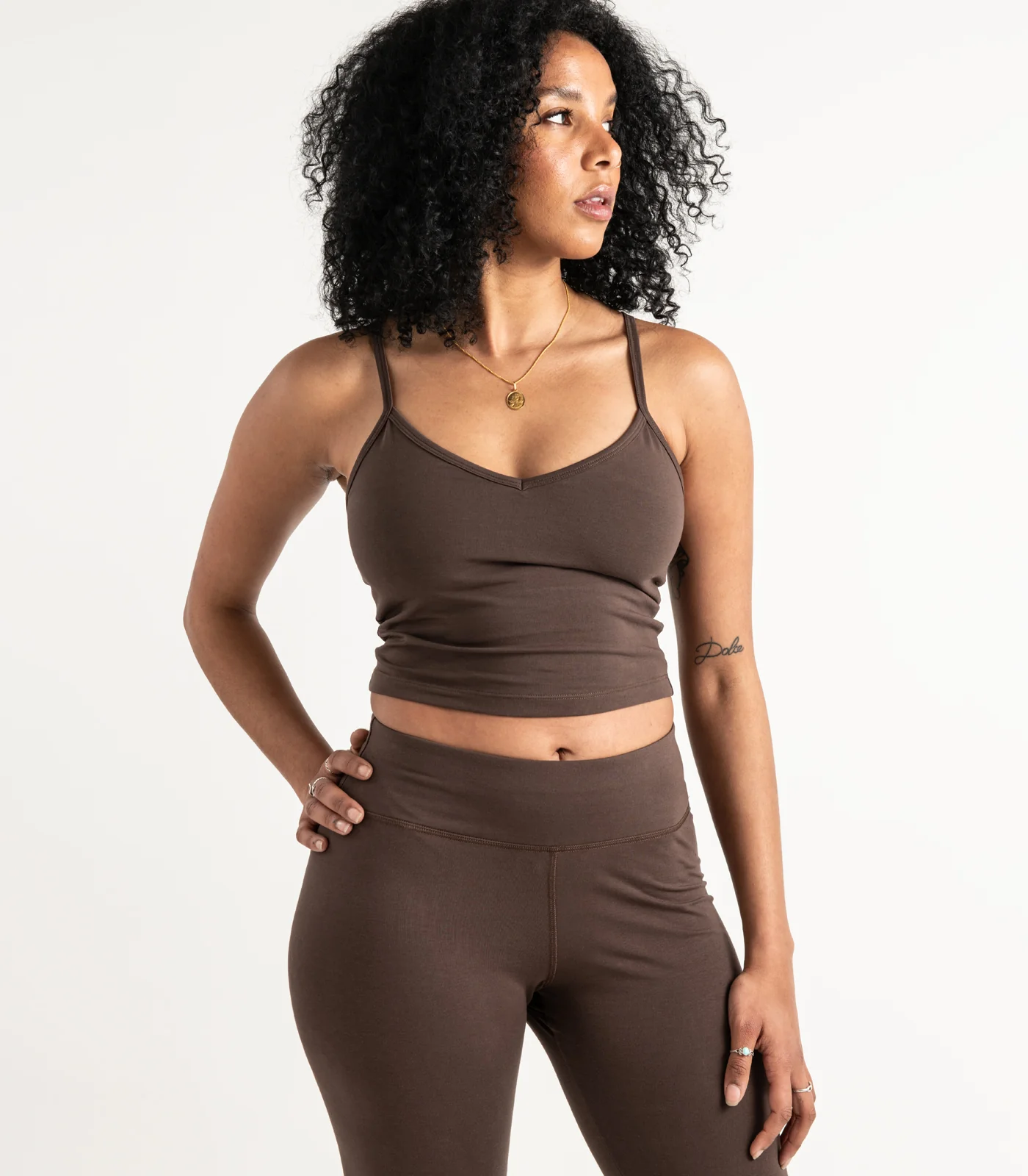 Organic Cotton Cropped Bra Top - Image 27