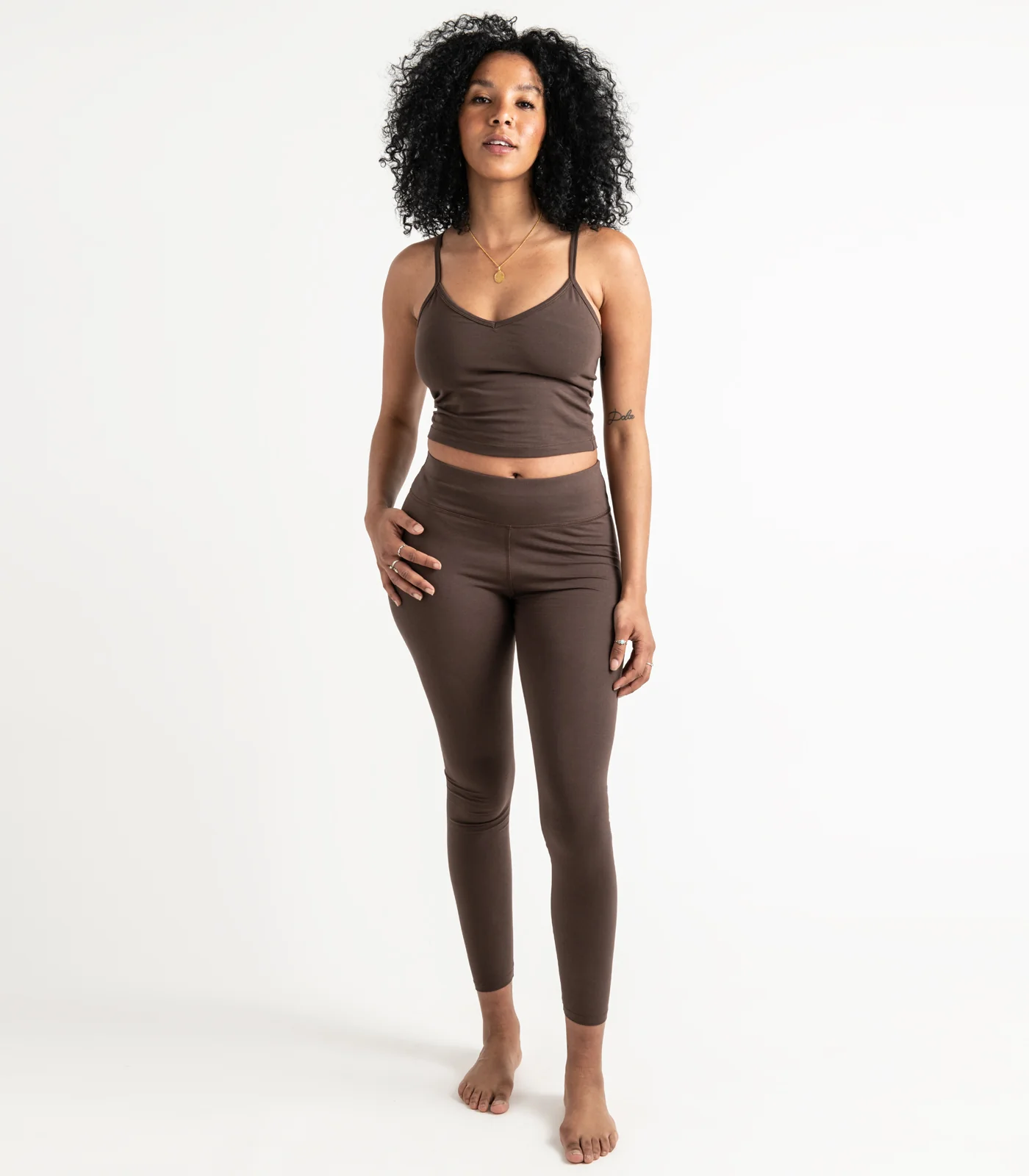 Organic Cotton Cropped Bra Top - Image 33