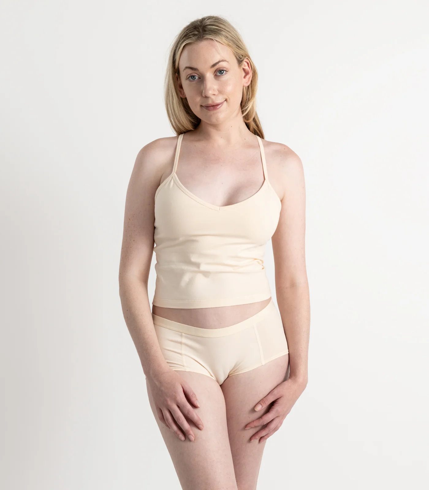 Organic Cotton Cropped Bra Top - Image 6