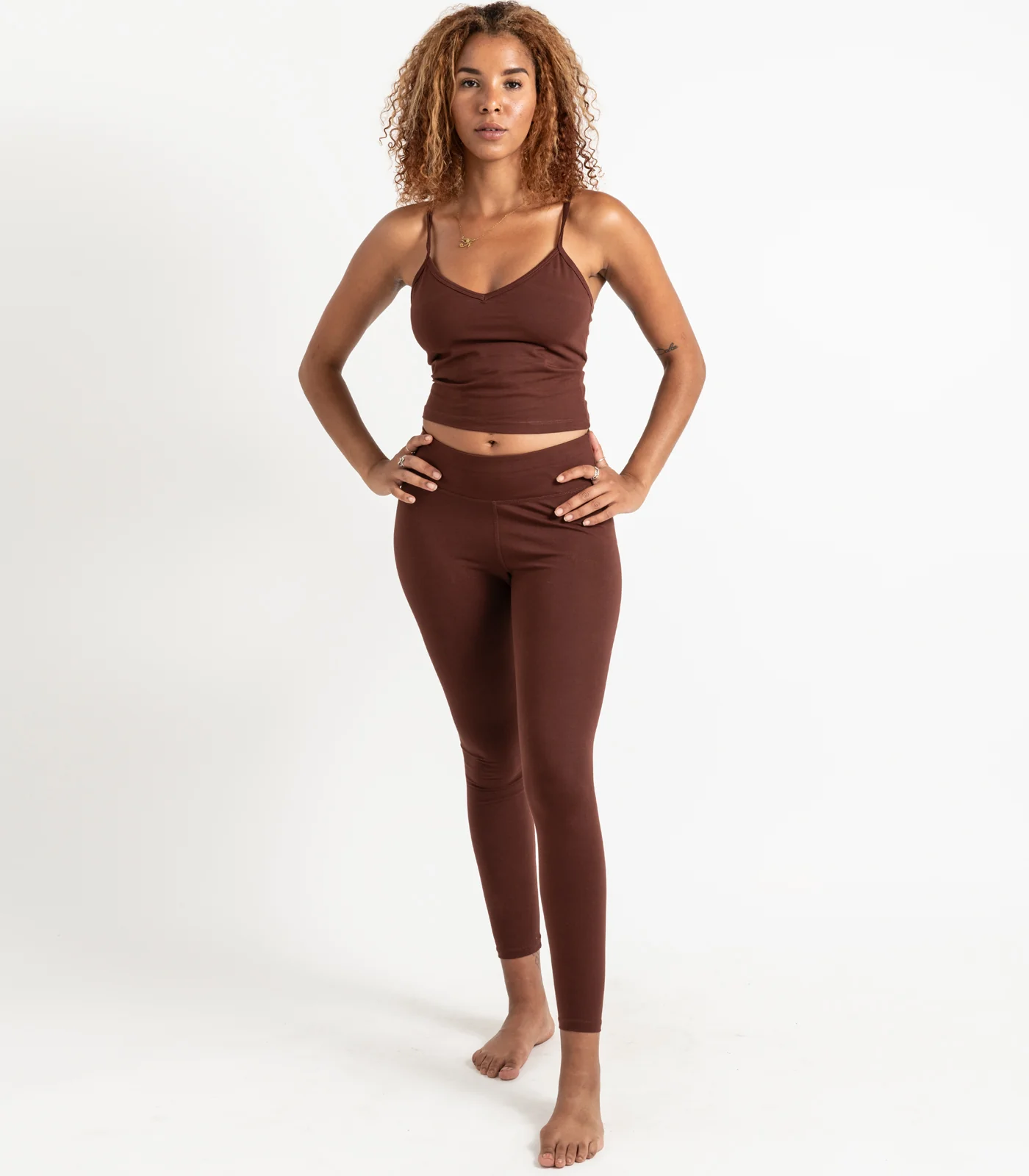 Organic Cotton Cropped Bra Top - Image 7
