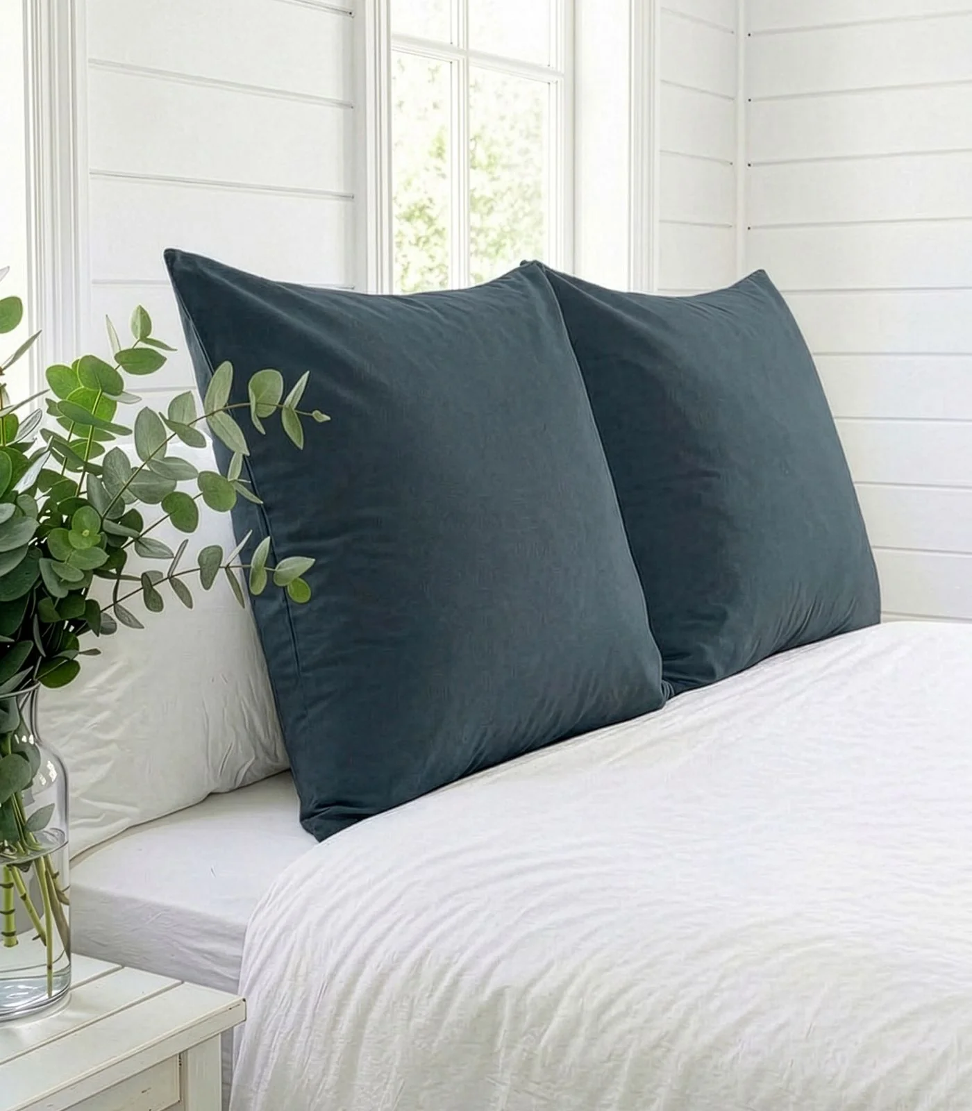 Organic Cotton European - Sateen Pillow Cases (pair) - Image 4