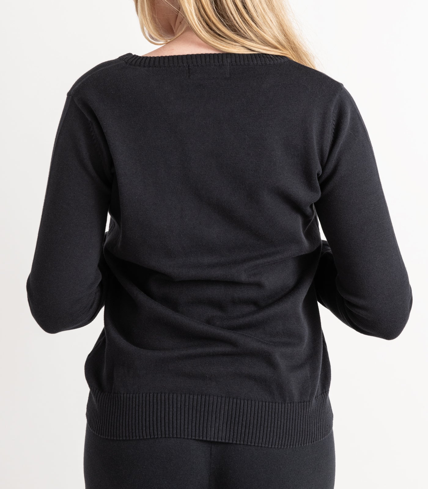 Organic Cotton Fine Knit Cardigan - Image 16