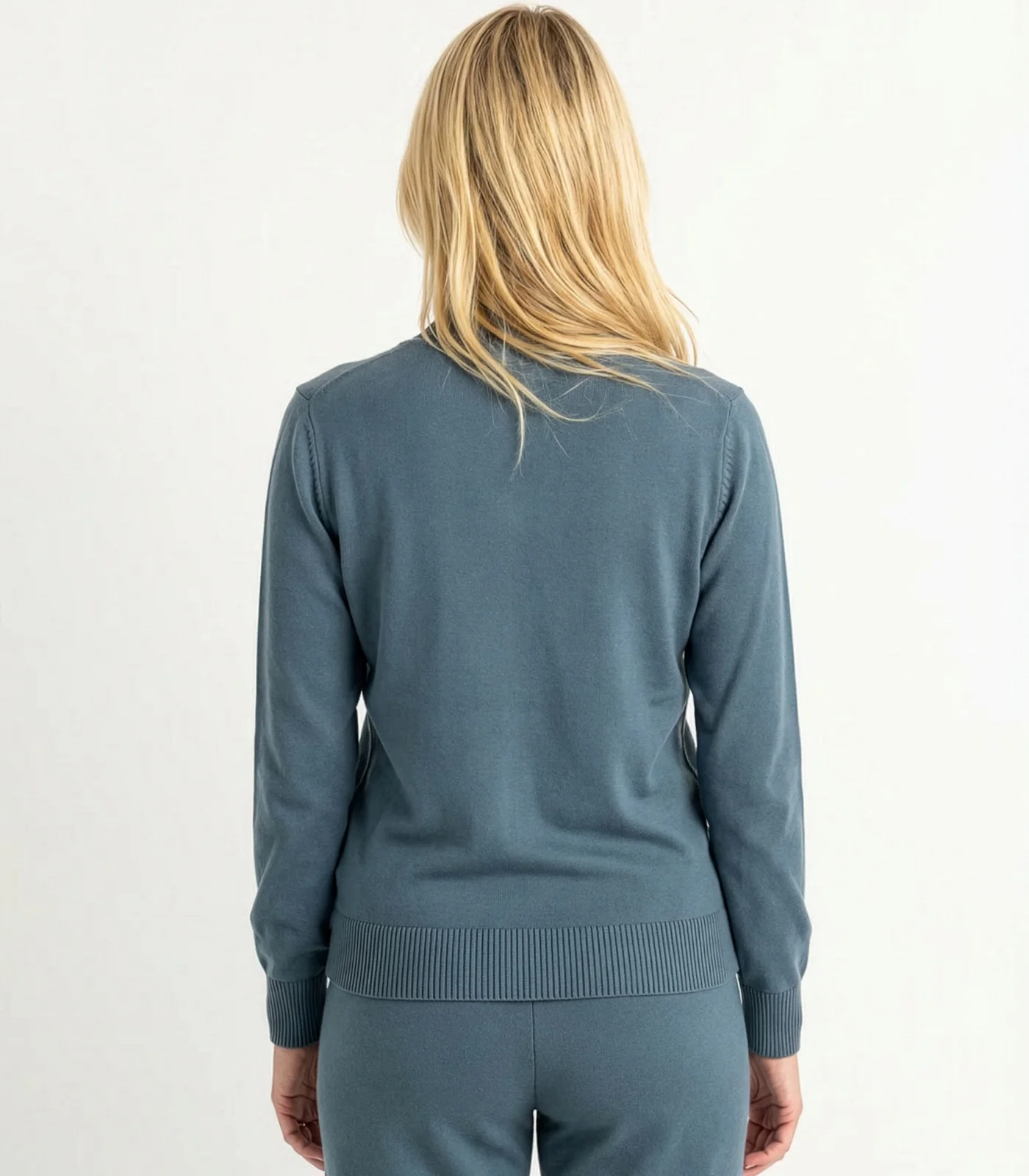 Organic Cotton Fine Knit Cardigan - Image 27