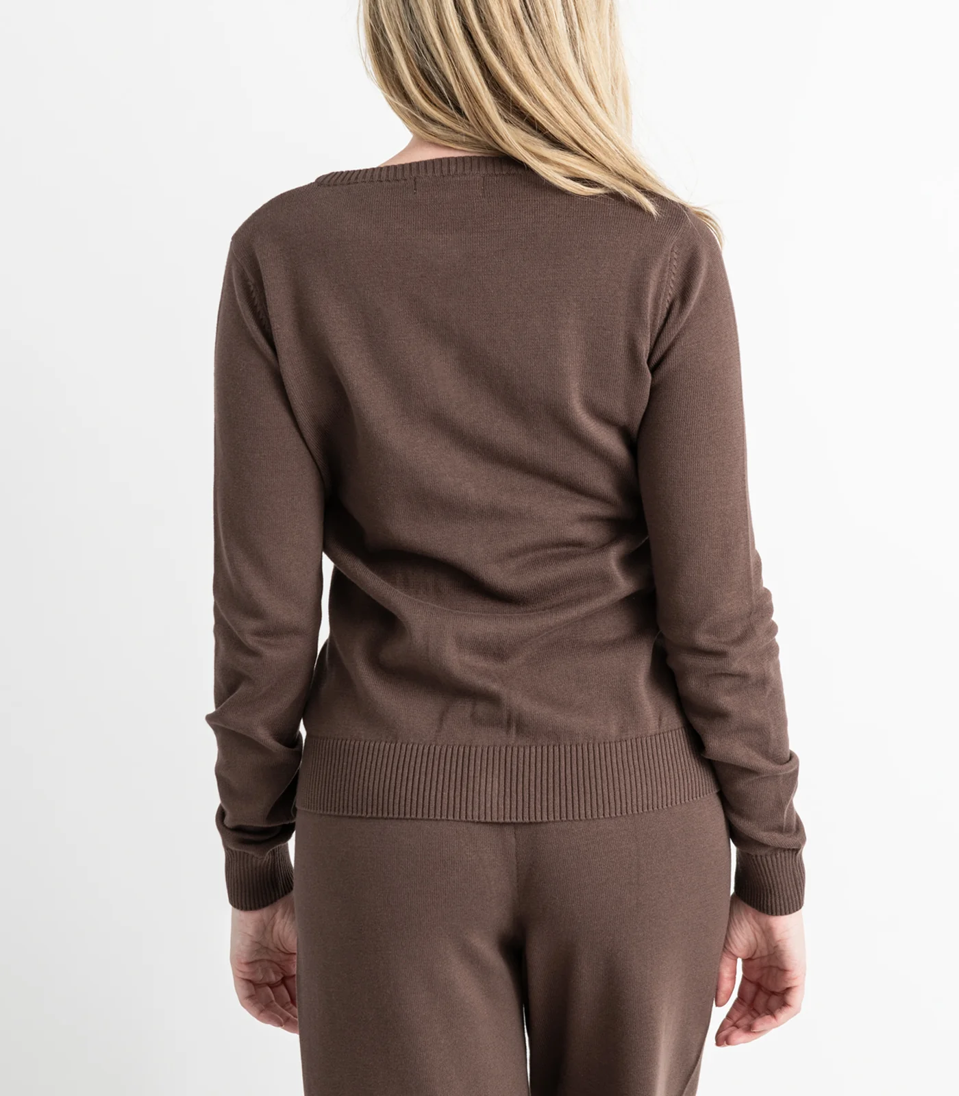Organic Cotton Fine Knit Cardigan - Image 3