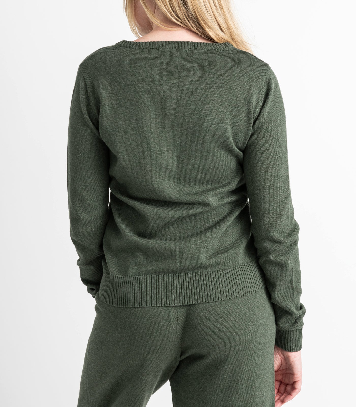 Organic Cotton Fine Knit Cardigan - Image 9