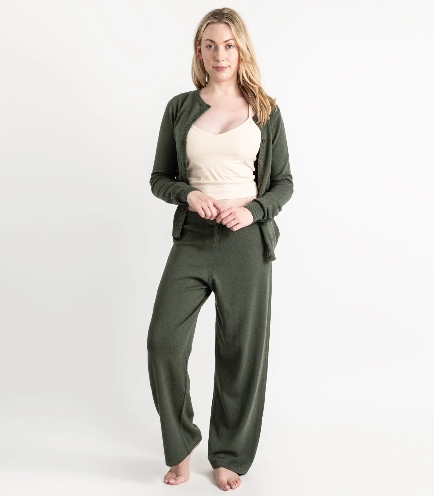 Organic Cotton Fine Knit Pant - Image 16