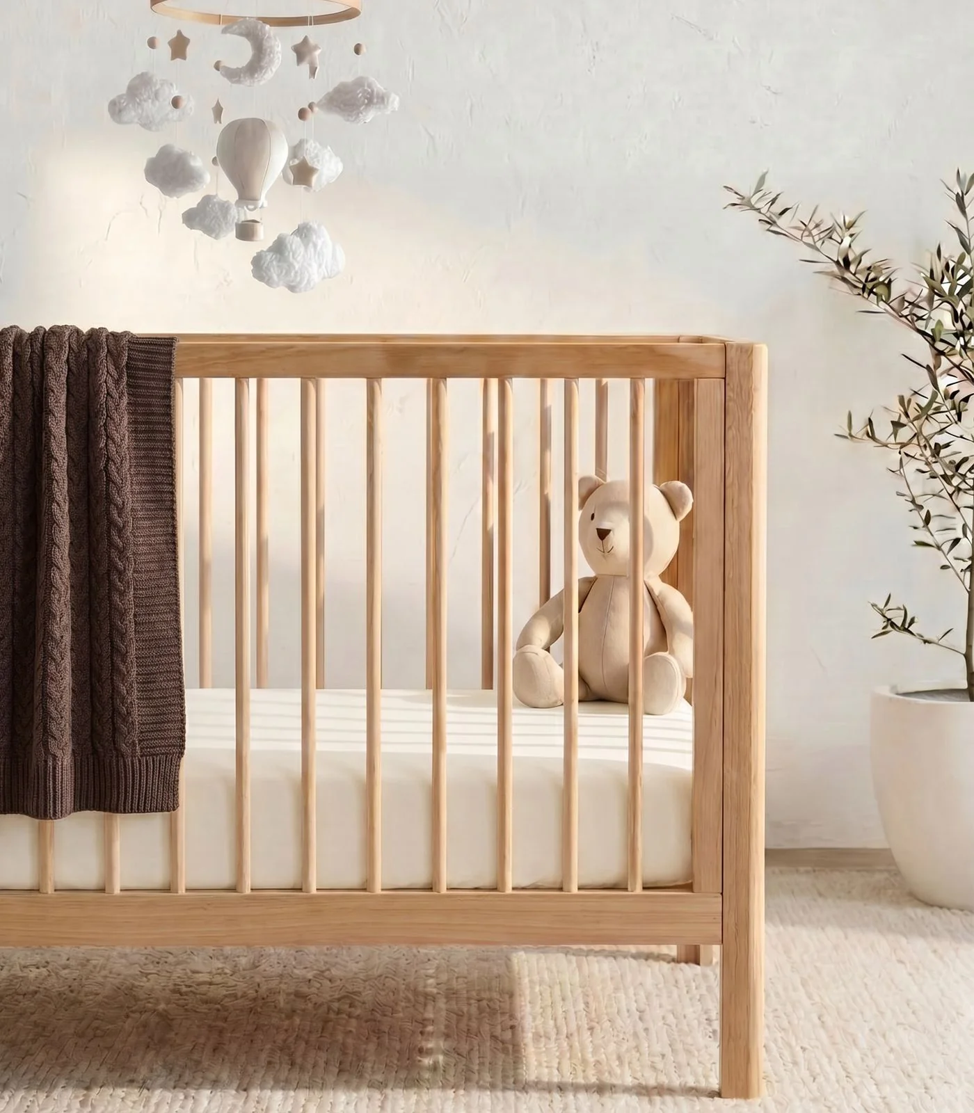 Organic Cotton Fitted - Sateen Cot Sheet - Image 10