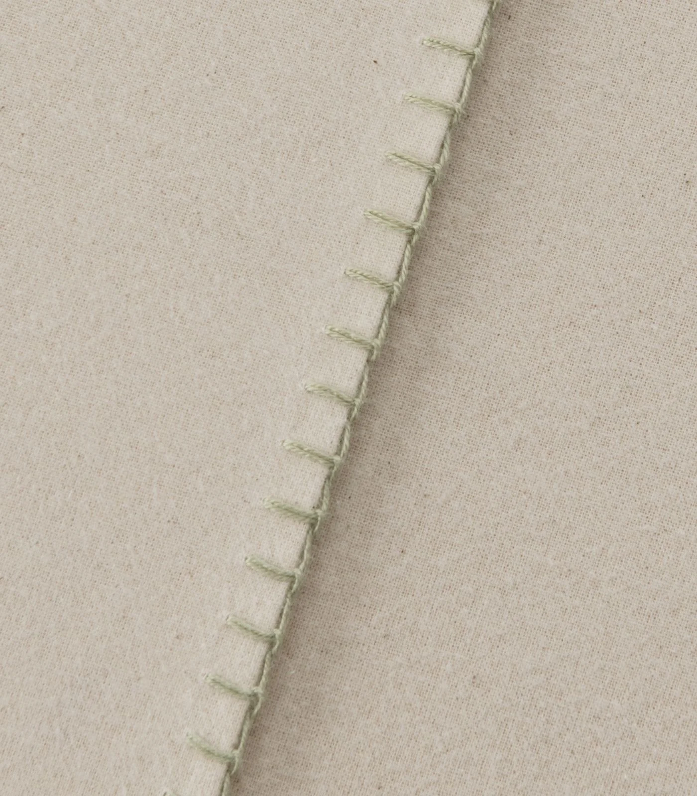 Organic Cotton Flannelette Plain Quilt Cover Set - Whipstitch - Image 7