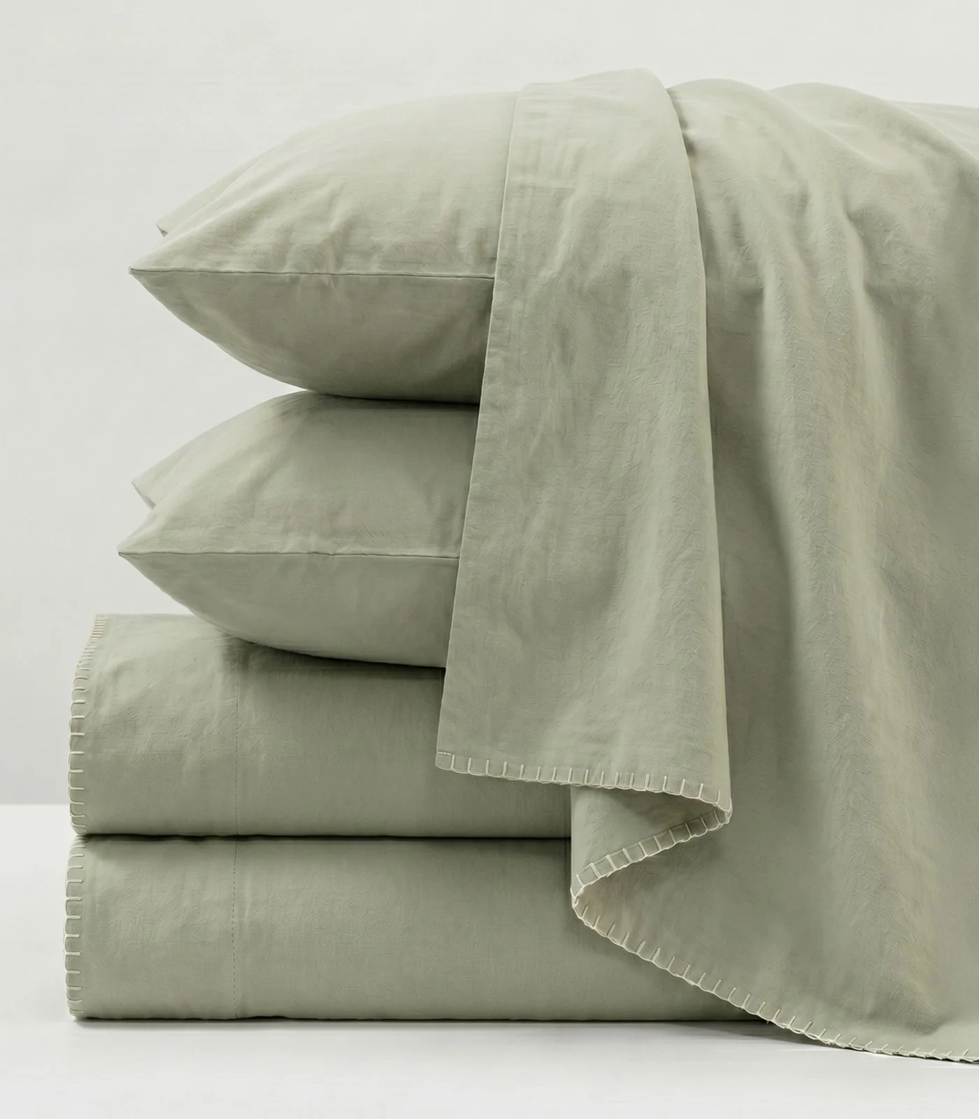 Organic Cotton Flannelette Sheet Set - Whipstitch - Image 7