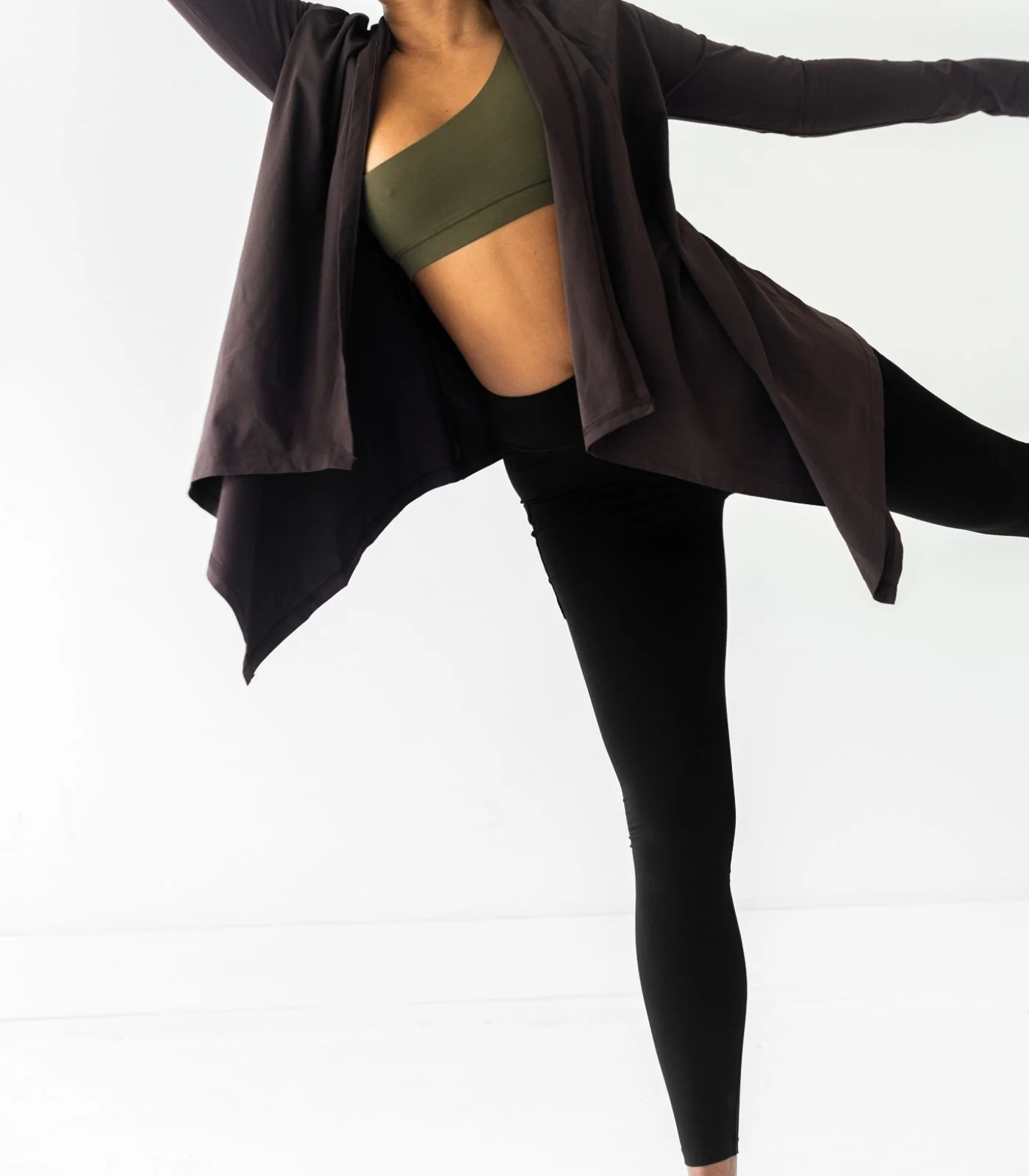 Organic Cotton Flowing Cardigan - Image 6