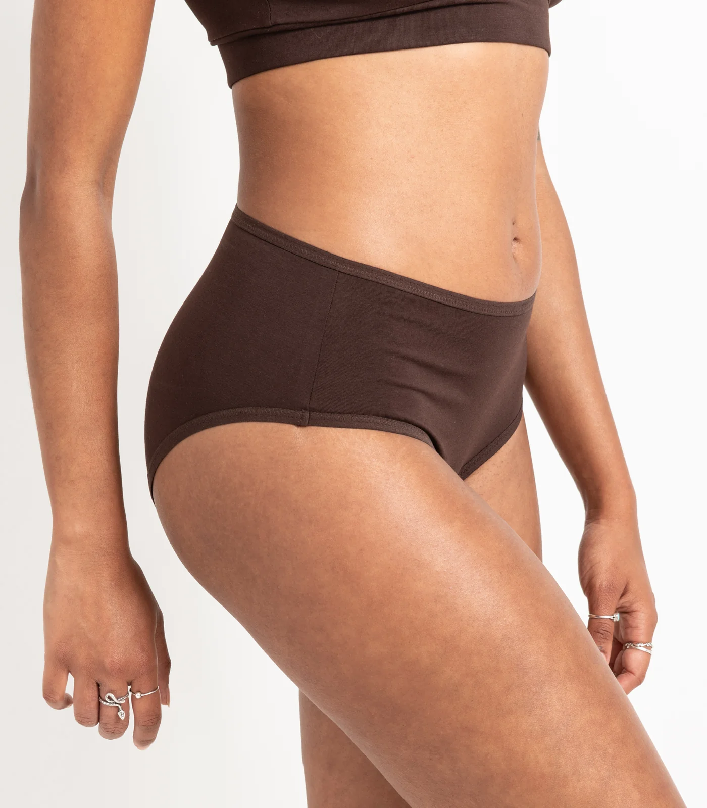Organic Cotton Hi Cut Brief (2 Pack) - Image 25
