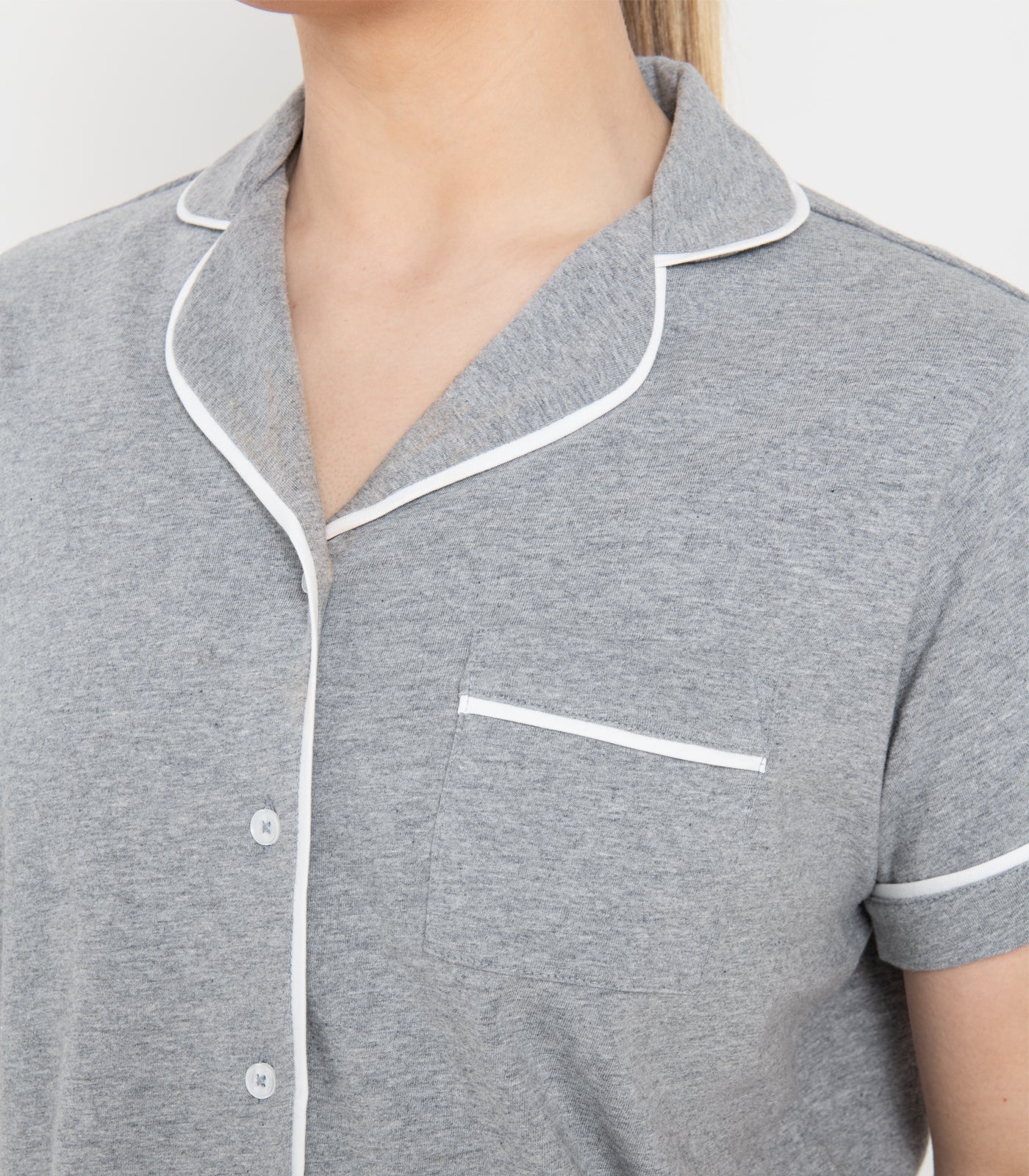 Organic Cotton Jersey Short PJ Set - Image 10