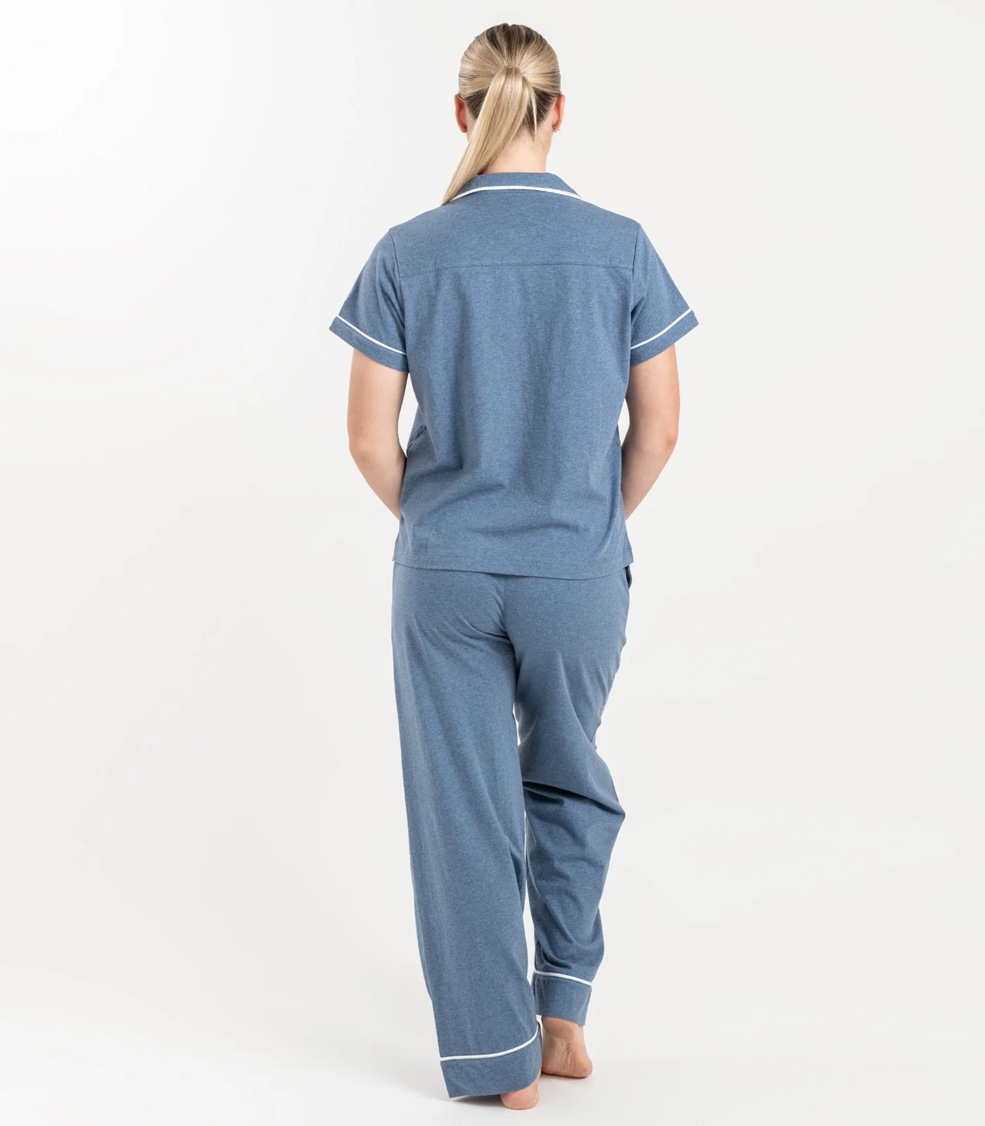 Organic Cotton Jersey Short Sleeve PJ Set - Image 10