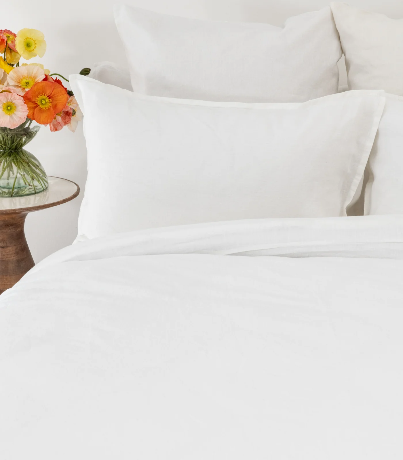 Organic Linen Plain Quilt Cover Set - Image 19