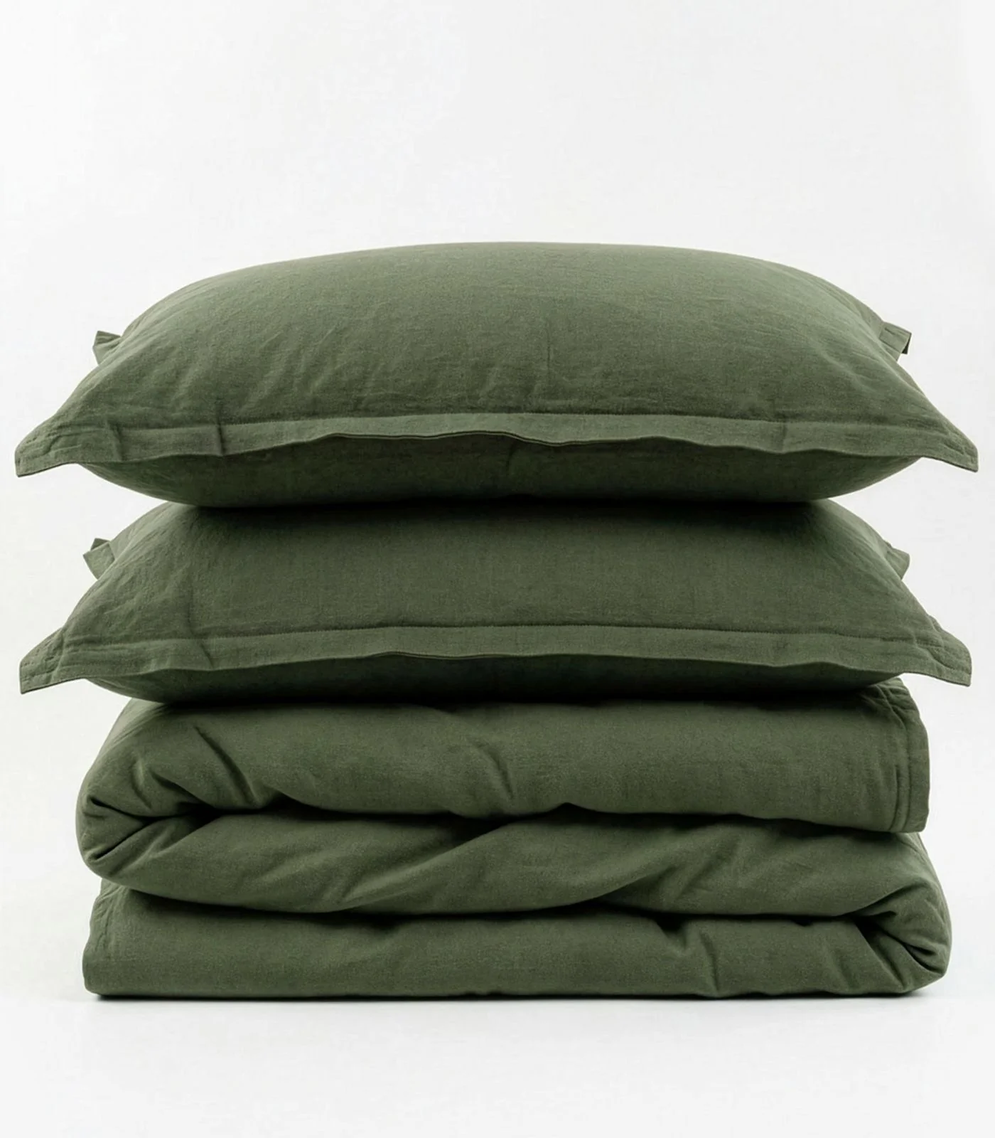 Organic Linen Plain Quilt Cover Set - Image 41