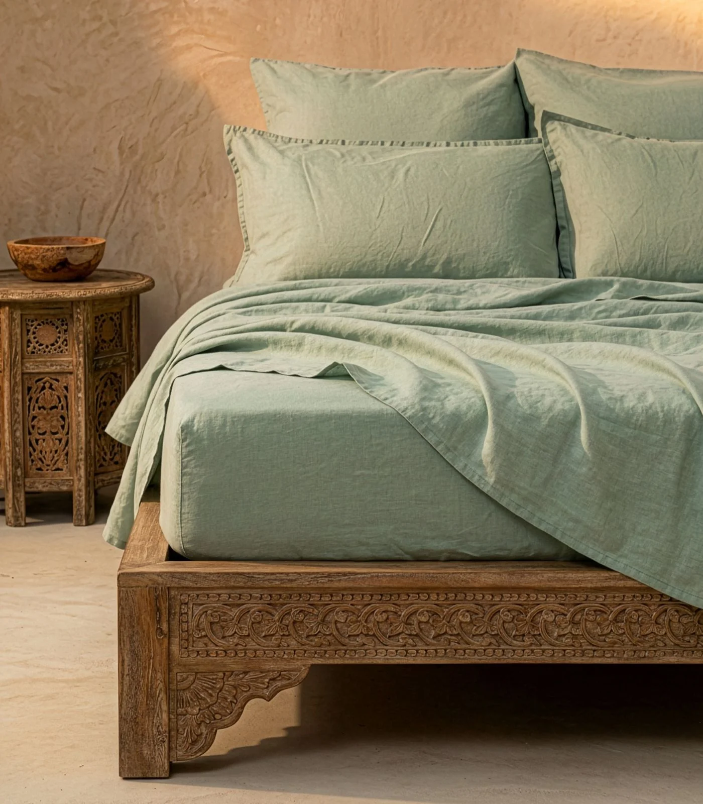 Organic Linen Sheet Set - Image 22