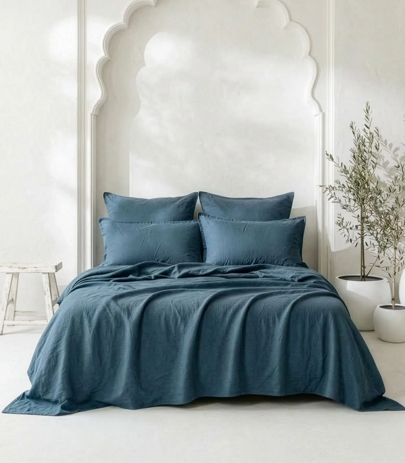 Organic Linen Sheet Set - Image 43