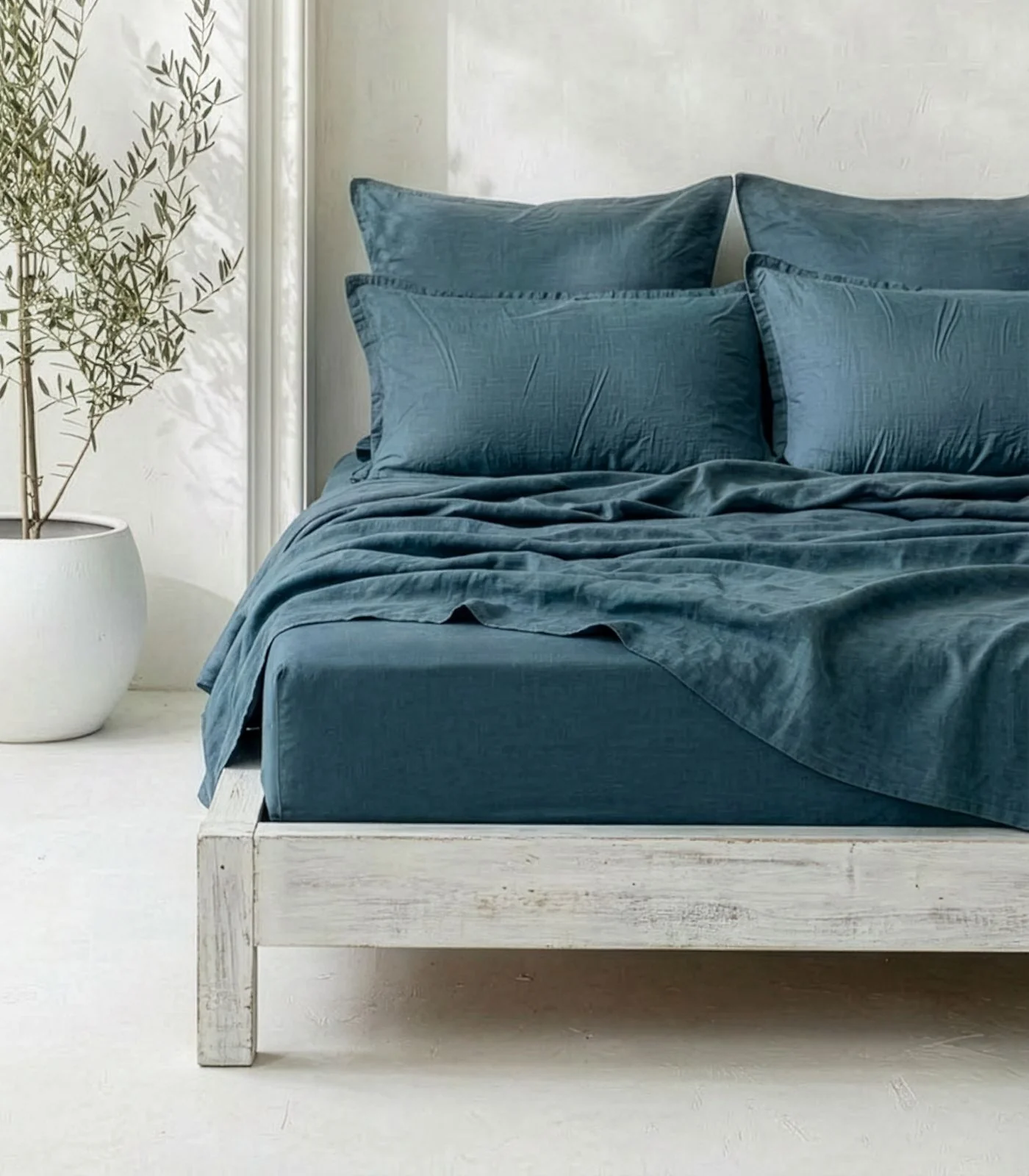 Organic Linen Sheet Set - Image 44