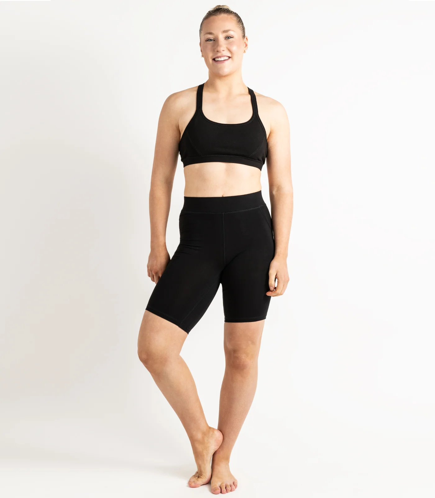 Organic Cotton Long Bike Shorts - Image 10