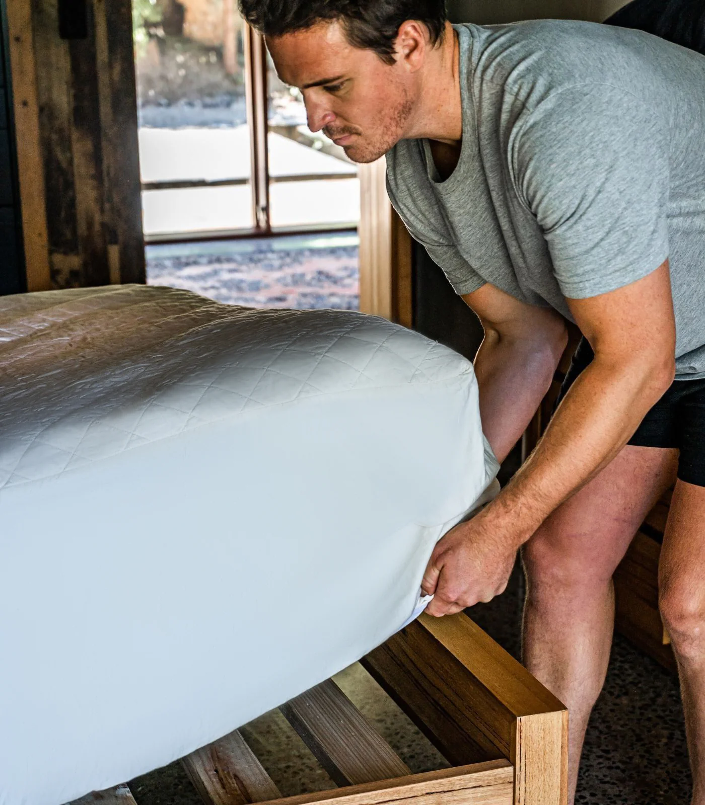 Organic Cotton Mattress Protector - Sateen - Image 3