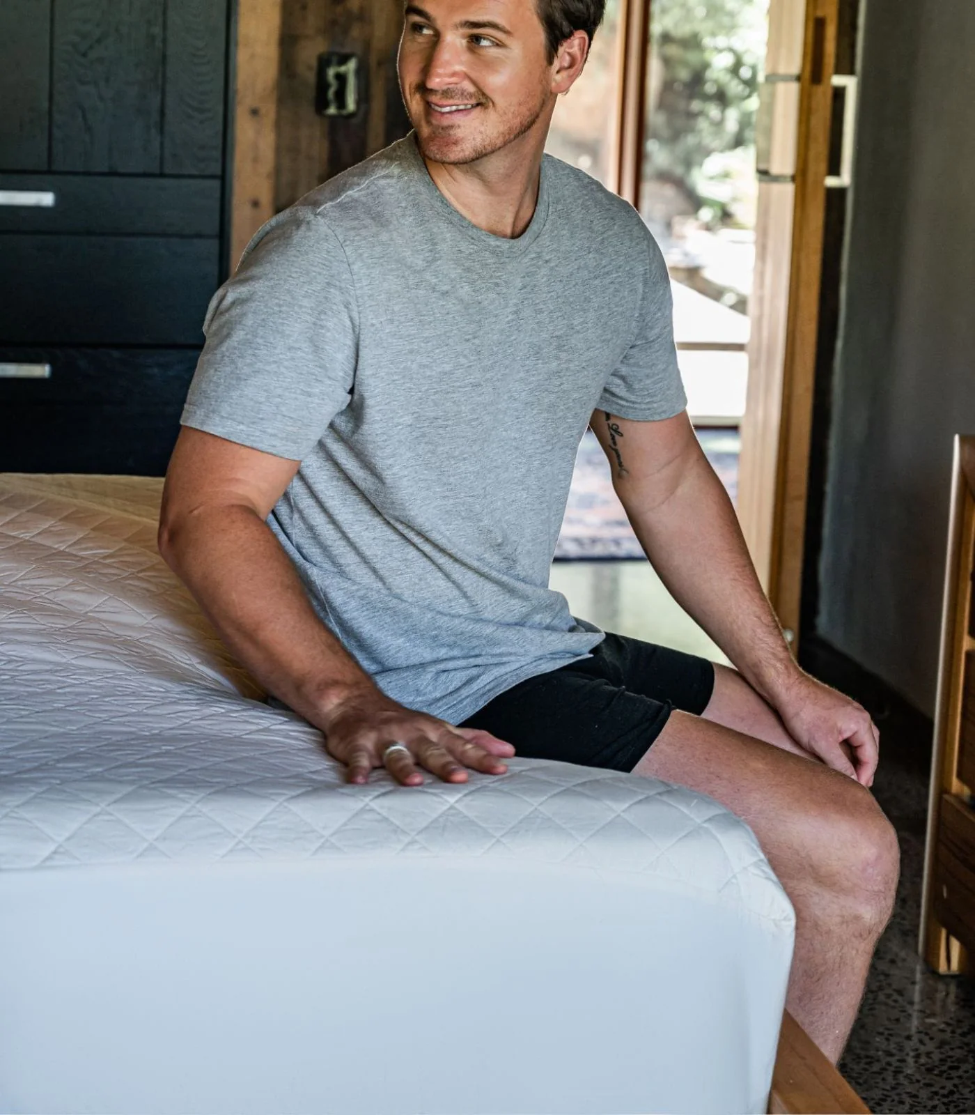 Organic Cotton Mattress Protector - Sateen - Image 4