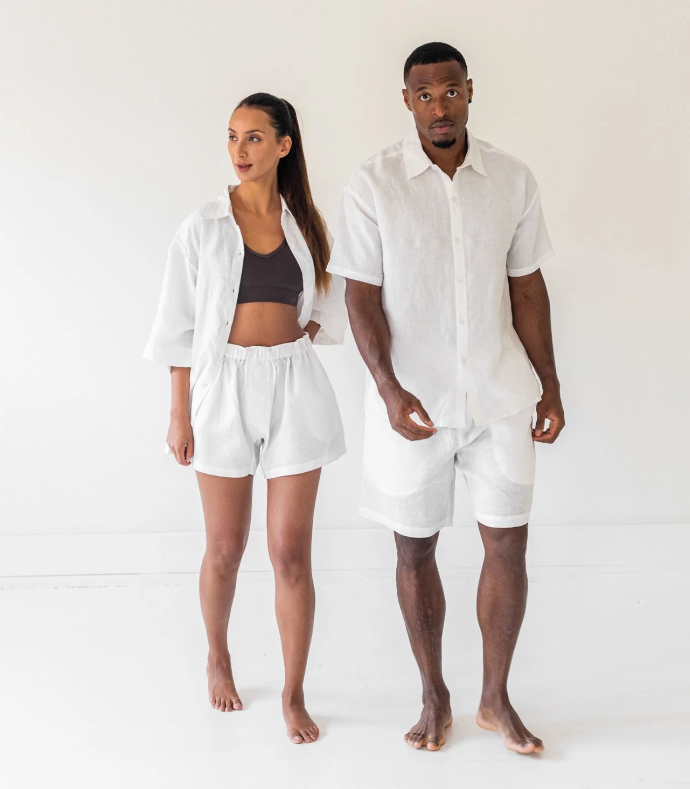 Men’s Organic Linen Lounge Shorts - Image 10