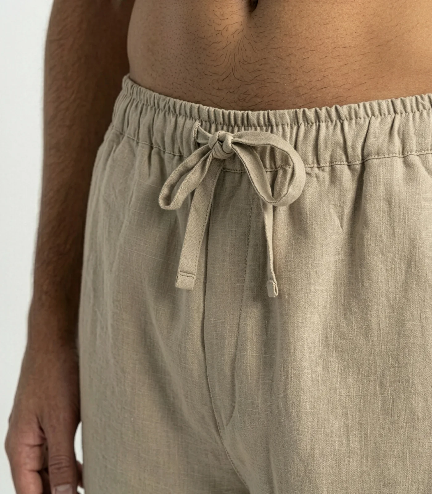 Men’s Organic Linen Lounge Shorts - Image 25