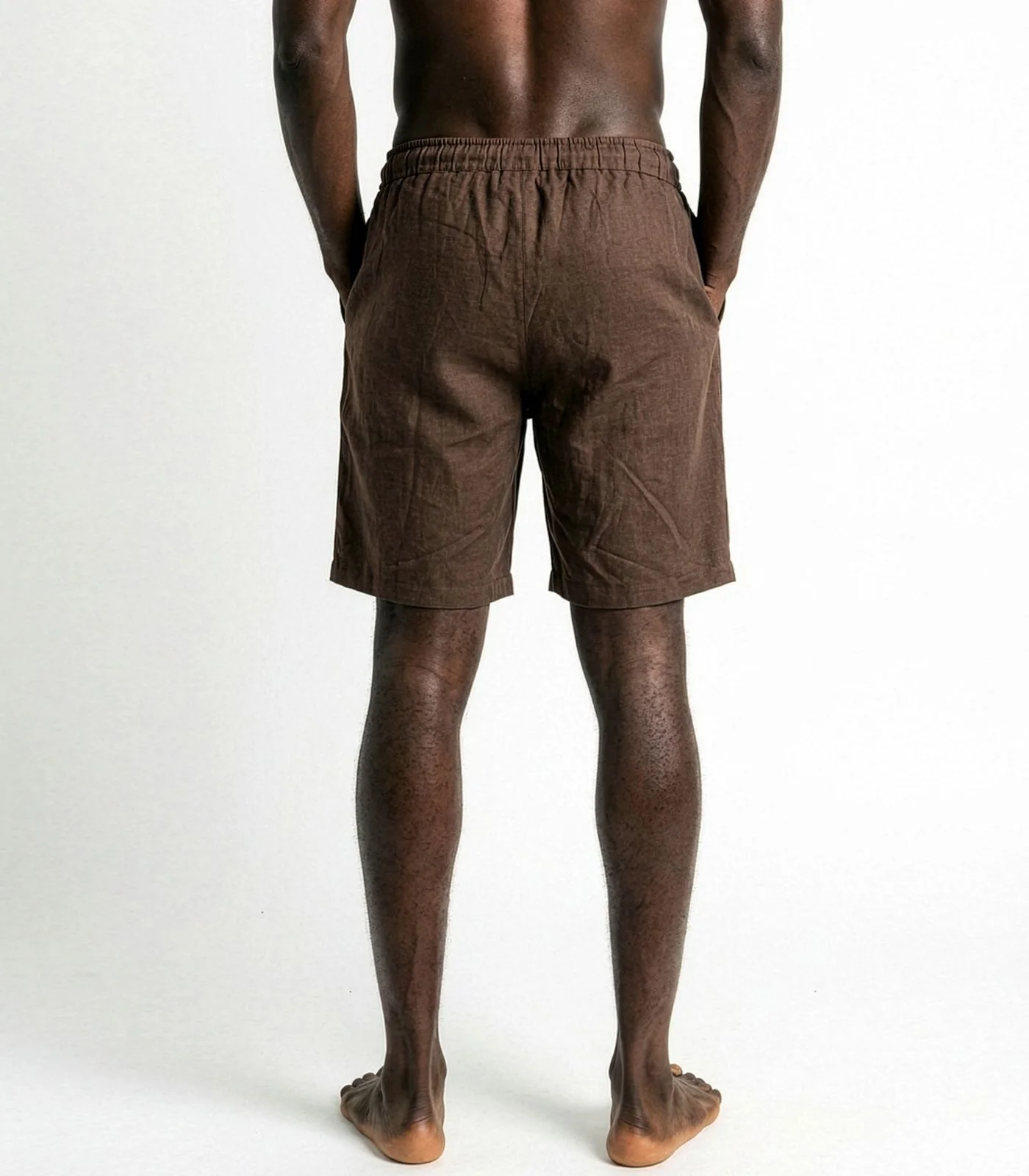 Men’s Organic Linen Lounge Shorts - Image 31