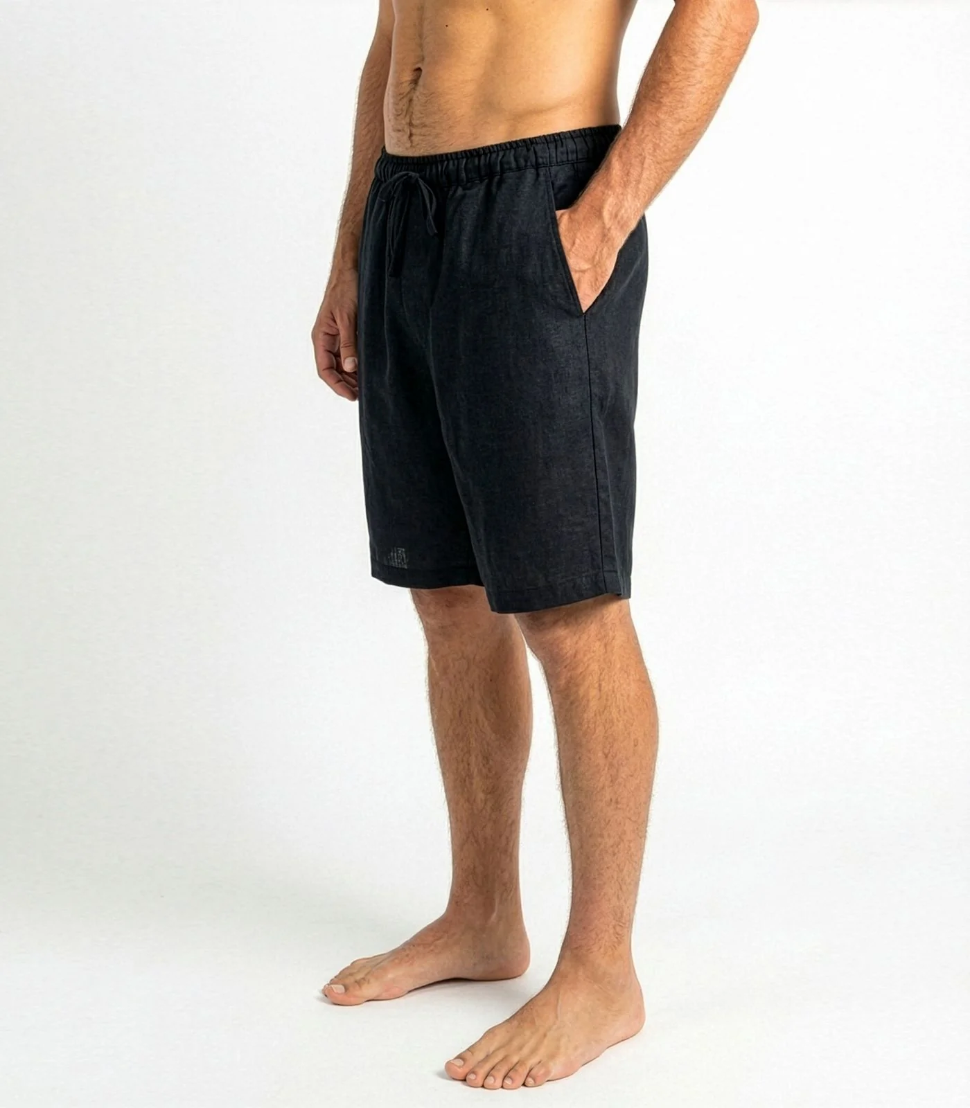 Men’s Organic Linen Lounge Shorts - Image 4