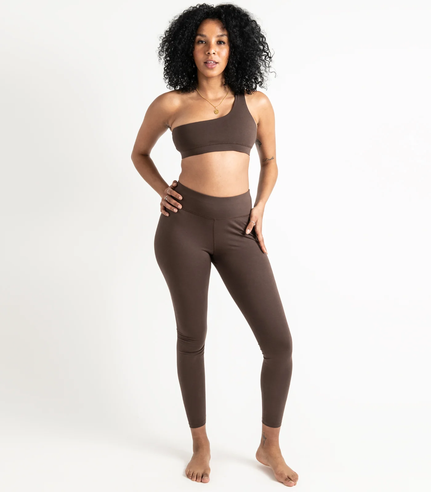 Organic Cotton One Shoulder Crop Top - Image 8