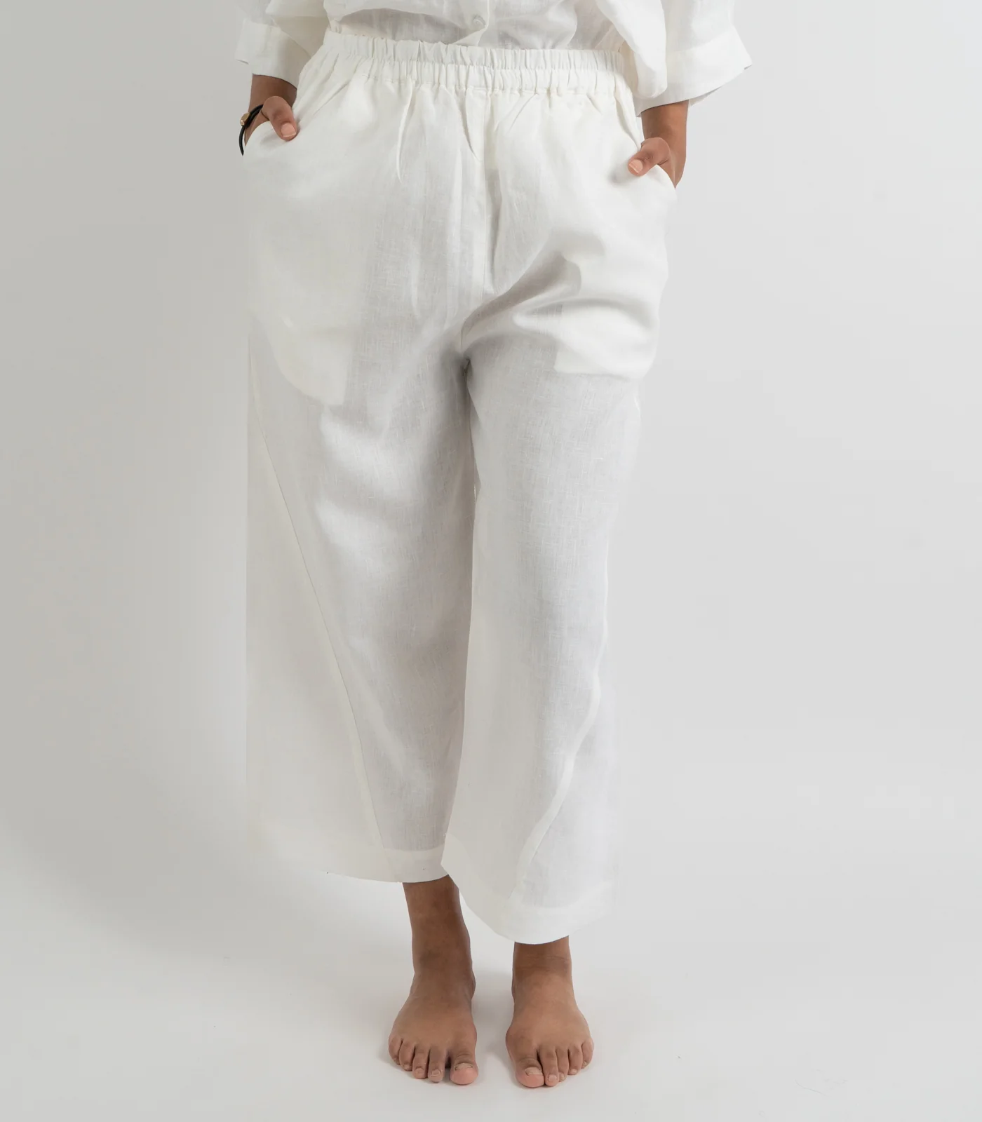 Organic Linen Balloon Lounge Pants - Image 17