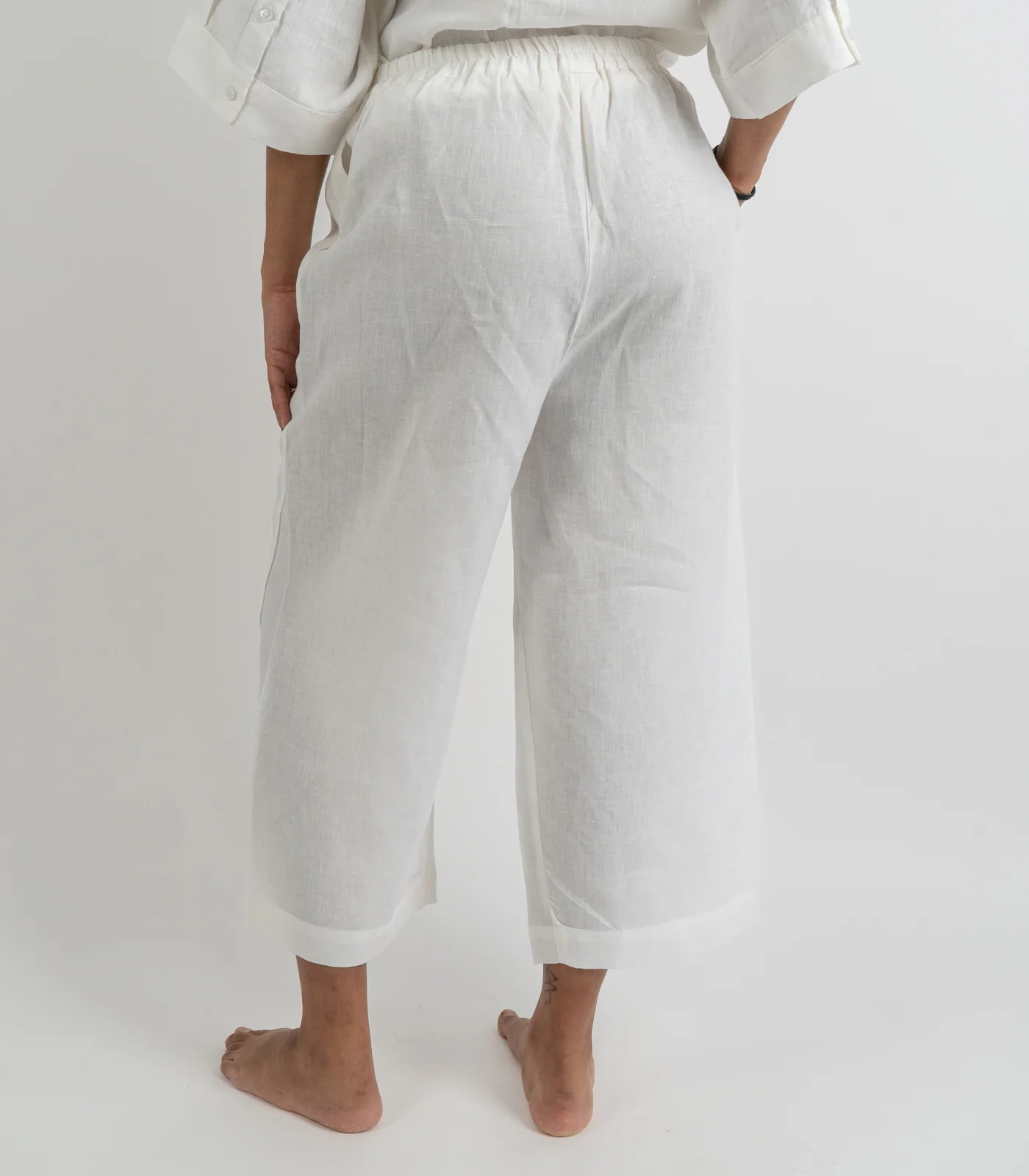 Organic Linen Balloon Lounge Pants - Image 23