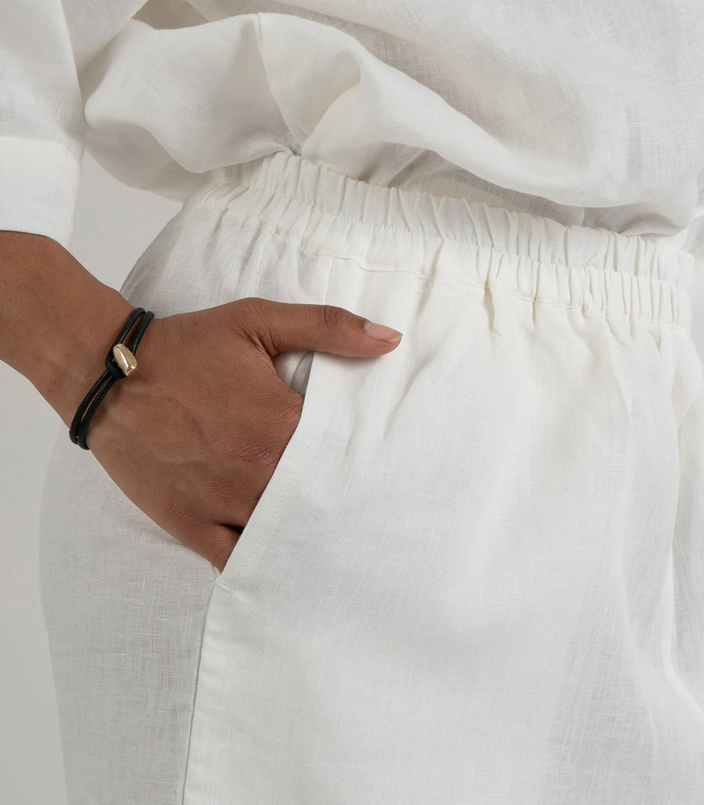 Organic Linen Balloon Lounge Pants - Image 25