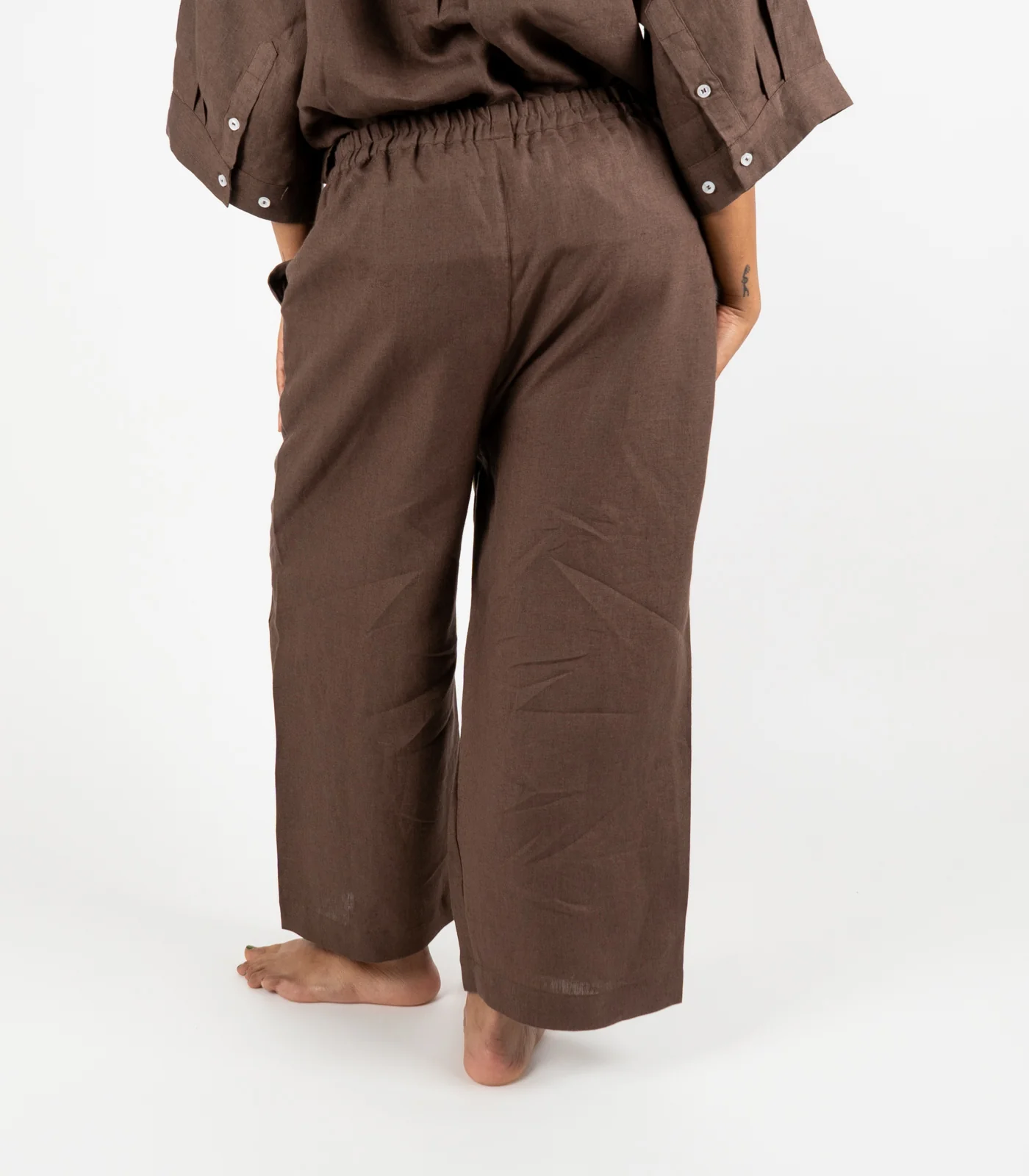 Organic Linen Balloon Lounge Pants - Image 30