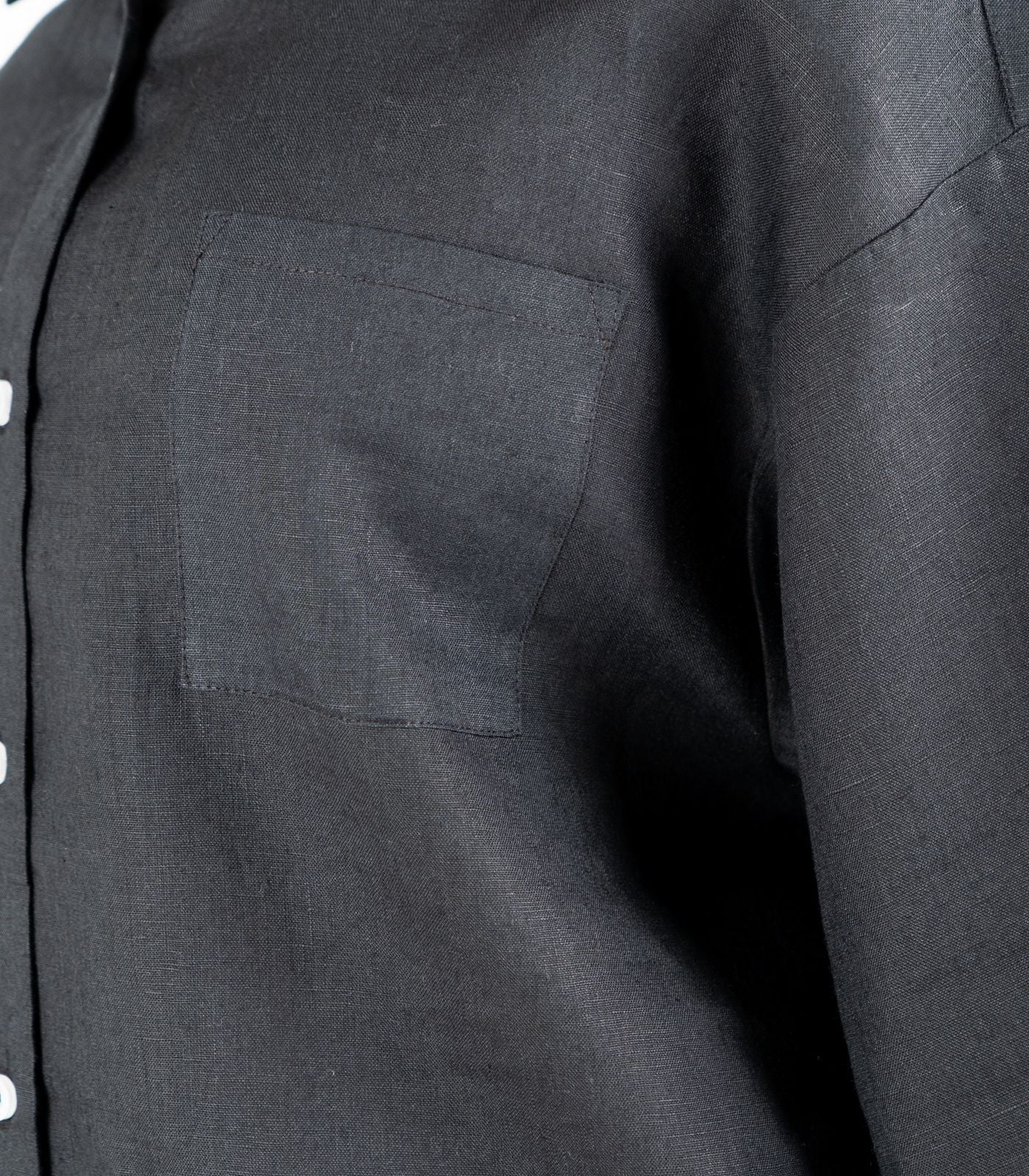 Organic Linen Lounge Shirt - Image 34