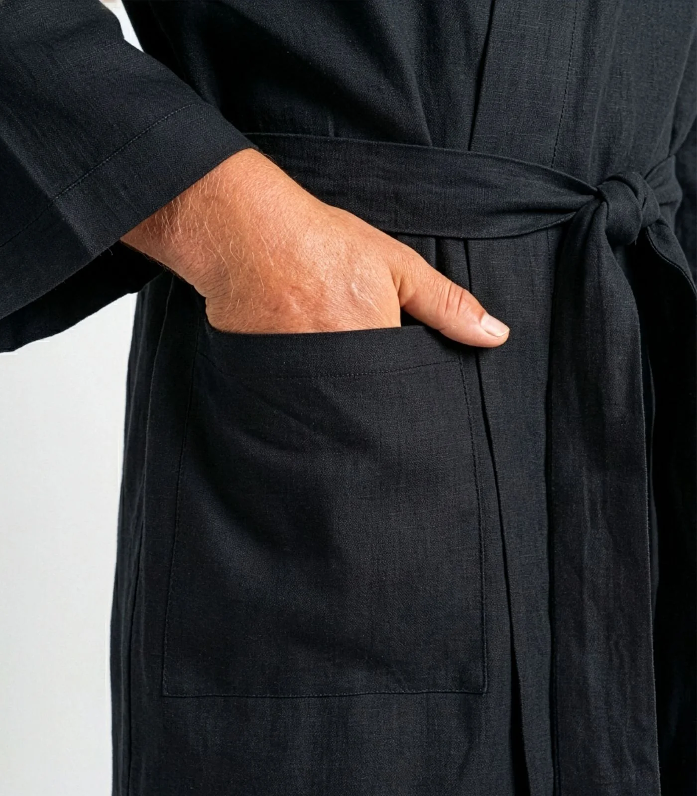 Organic Linen Robe - Image 19