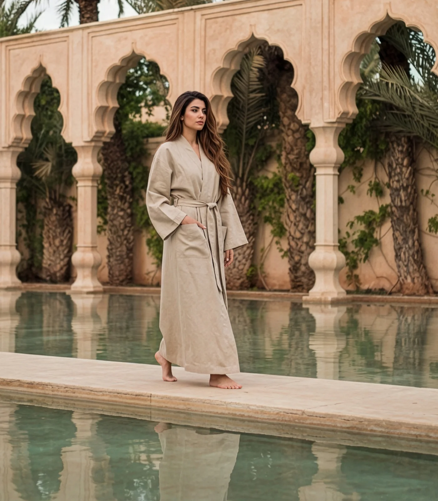 Organic Linen Robe - Image 23