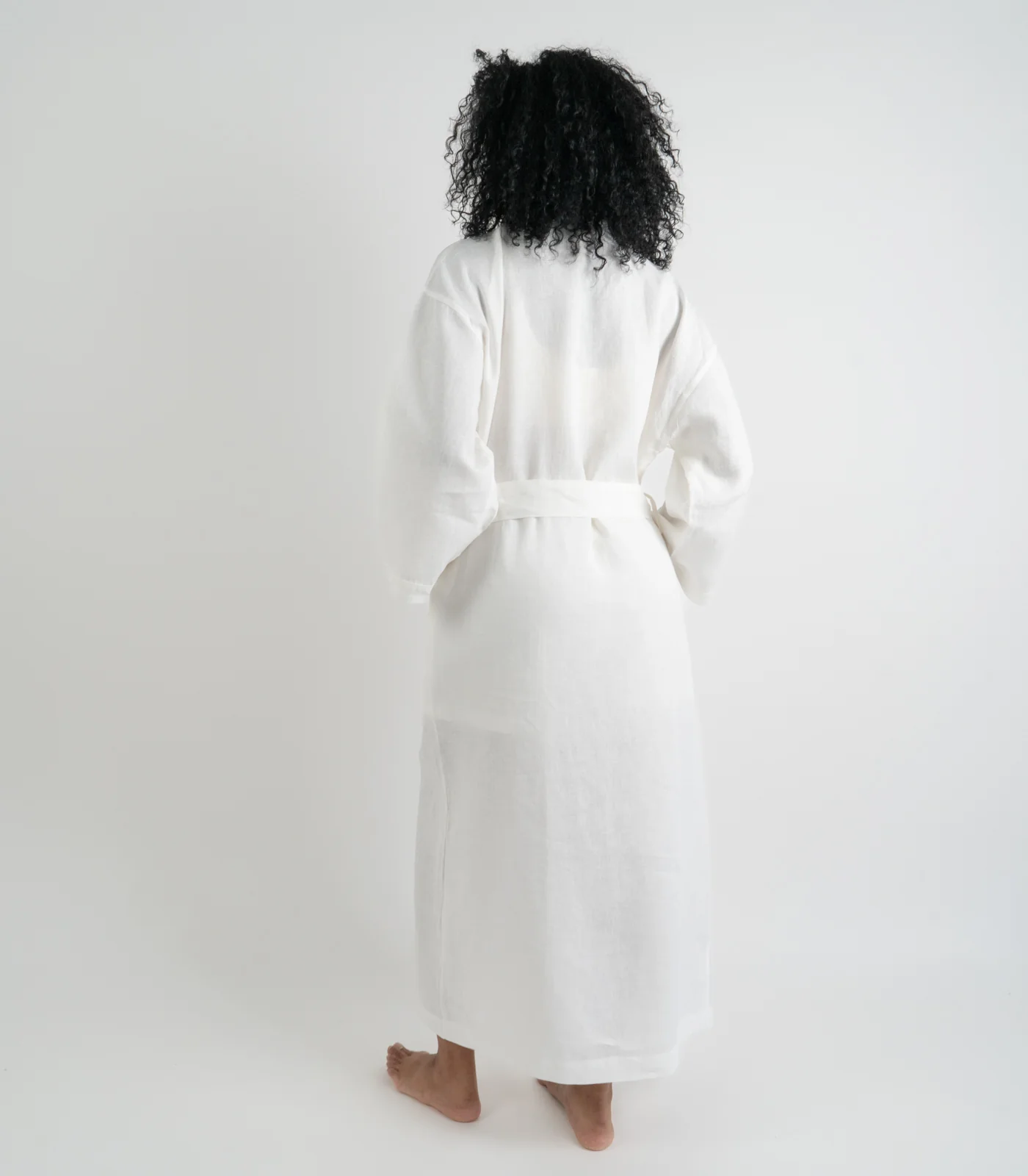 Organic Linen Robe - Image 6
