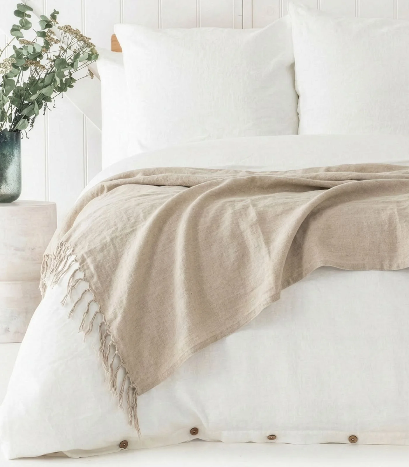 Organic Linen Throw - Image 5