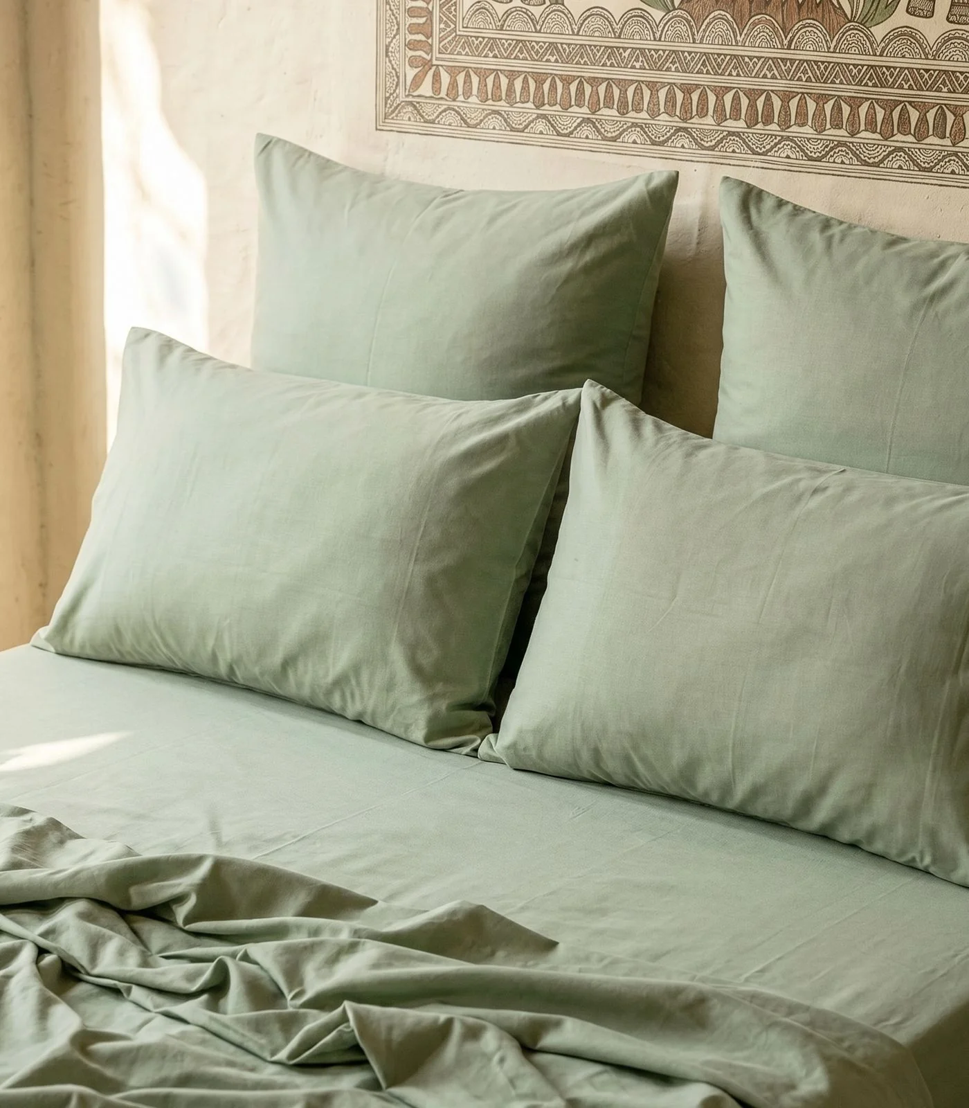 Organic Cotton Percale Pillow Cases (pair) - Image 12