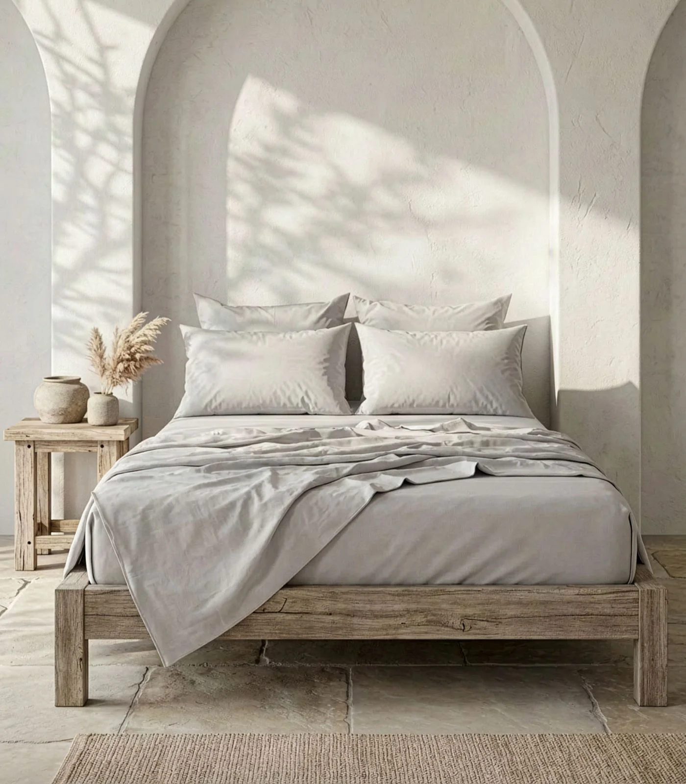Organic Cotton Percale Sheet Set - Image 22