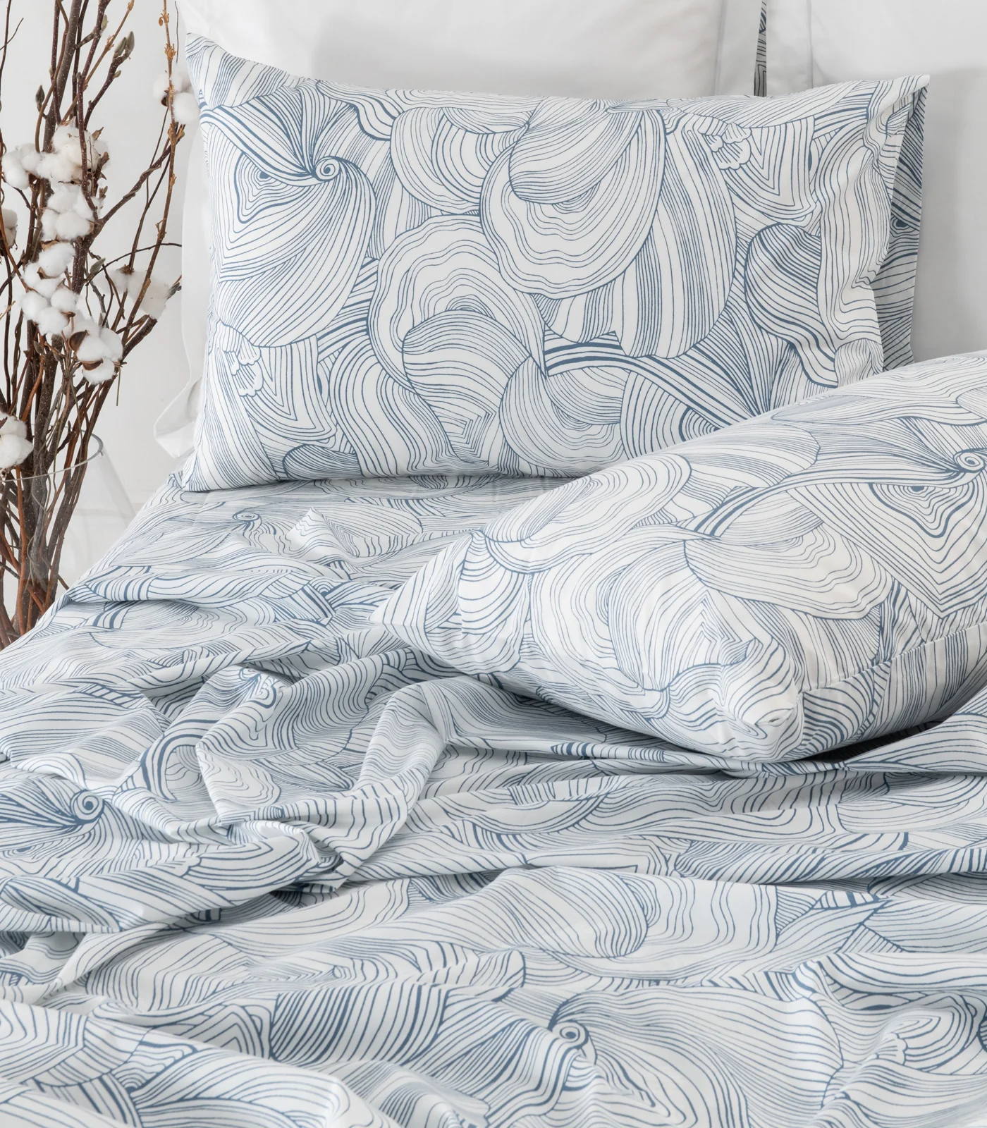 Organic Cotton Percale Sheet Set - Limited Edition - Image 12