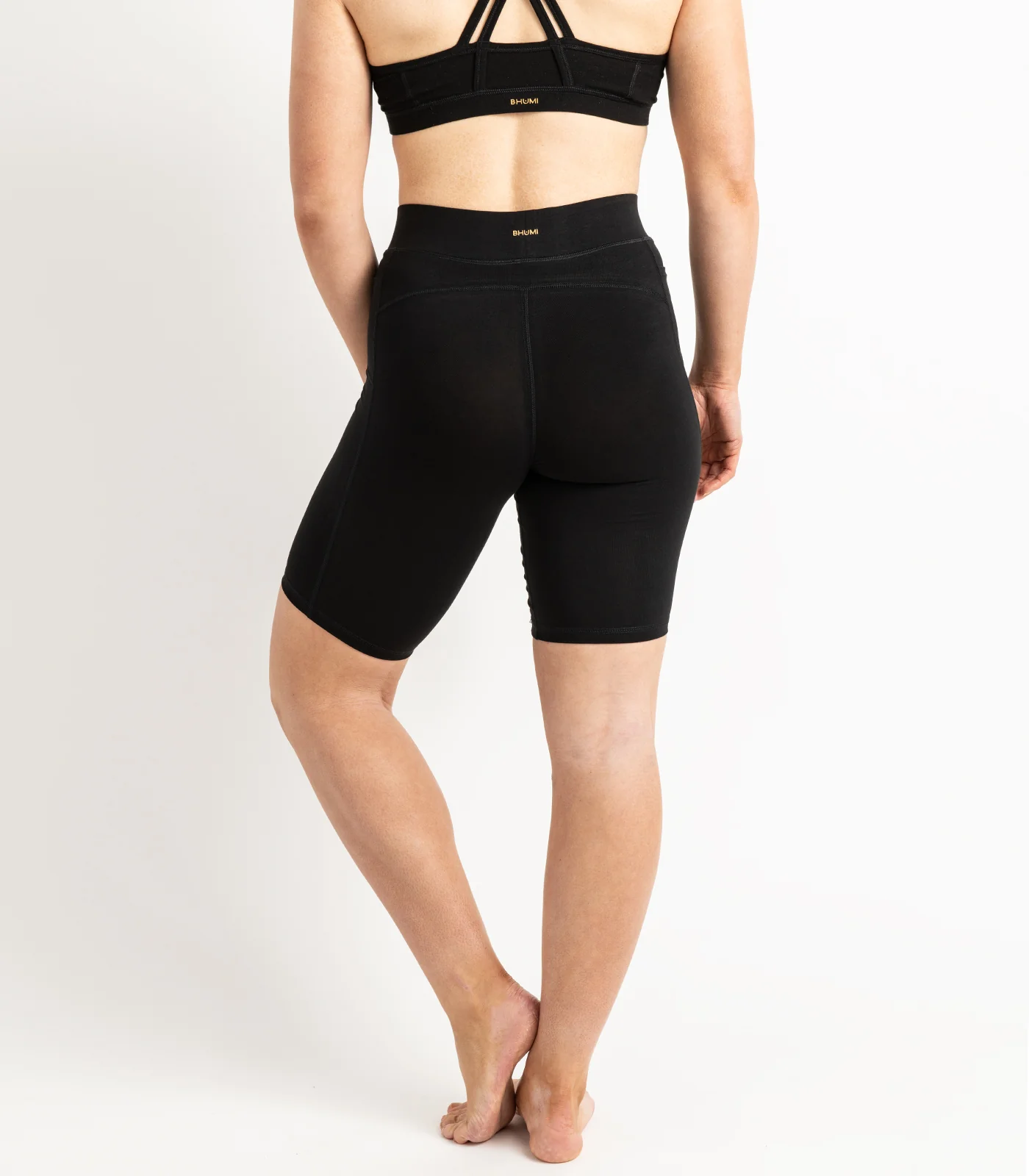 Organic Cotton Pocket Long Bike Shorts - Image 16