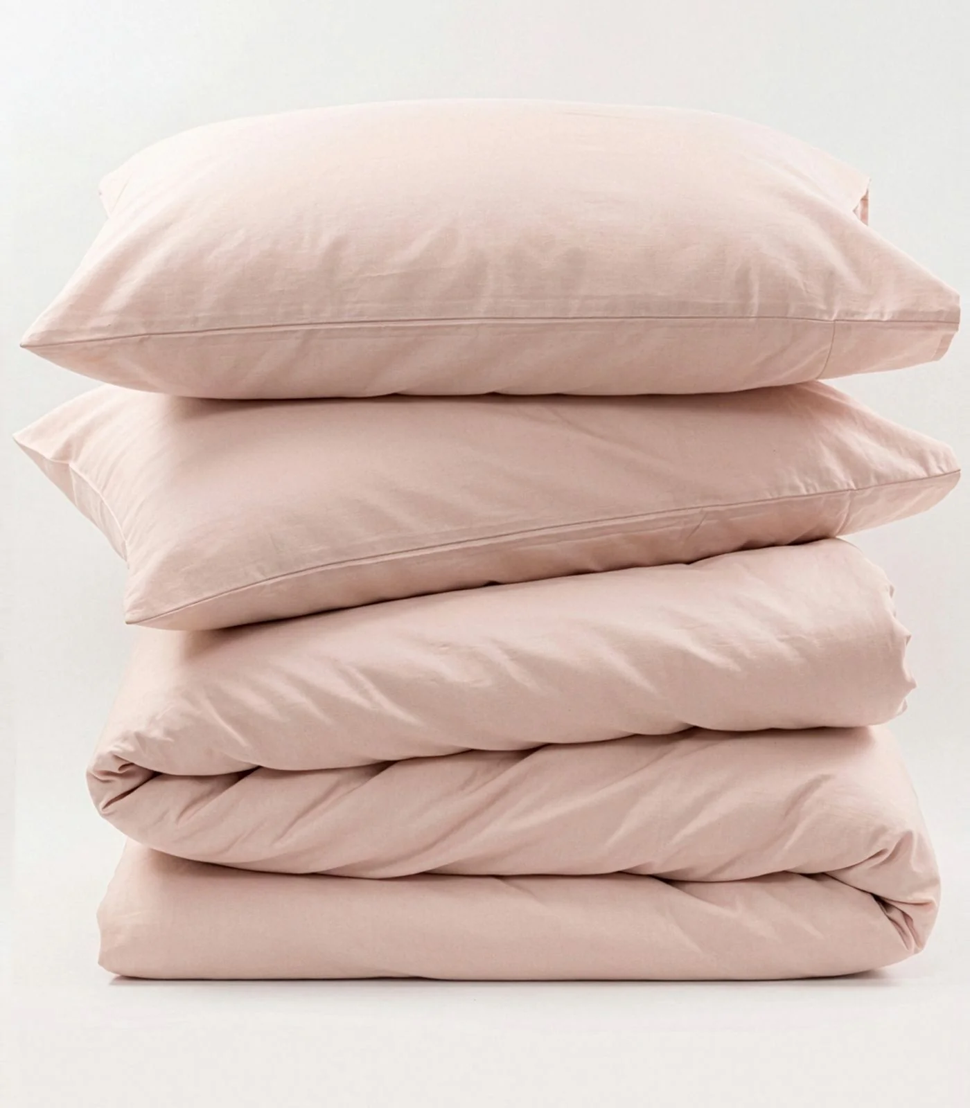 Organic Cotton Sateen Plain Quilt Cover Set - Image 16