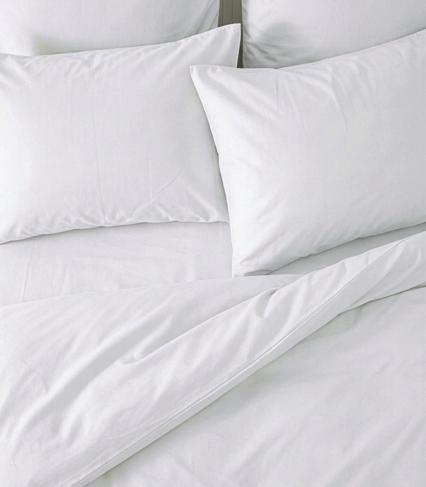 Organic Cotton Sateen Plain Quilt Cover Set - Image 4