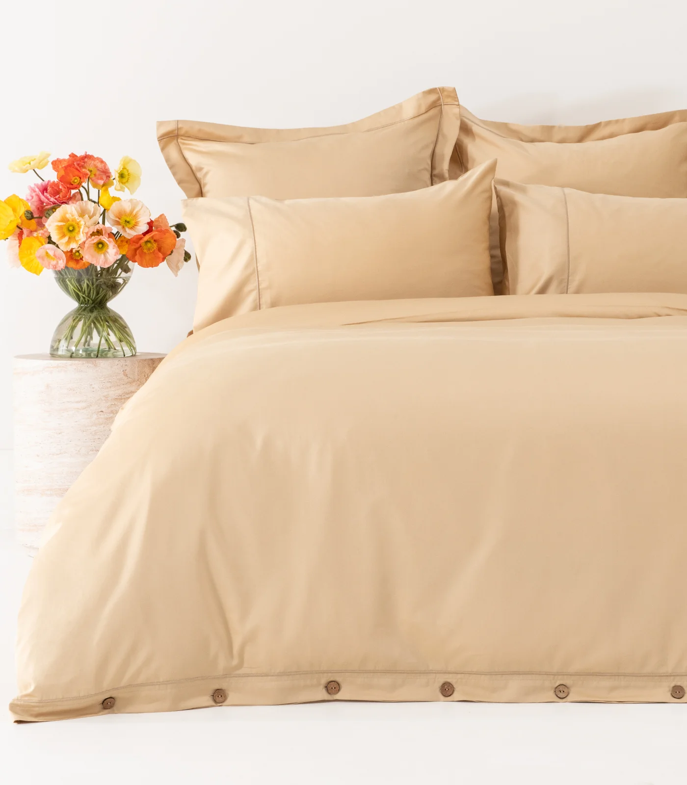 Organic Cotton Sateen Quilt Cover Set - Luxe - Image 17